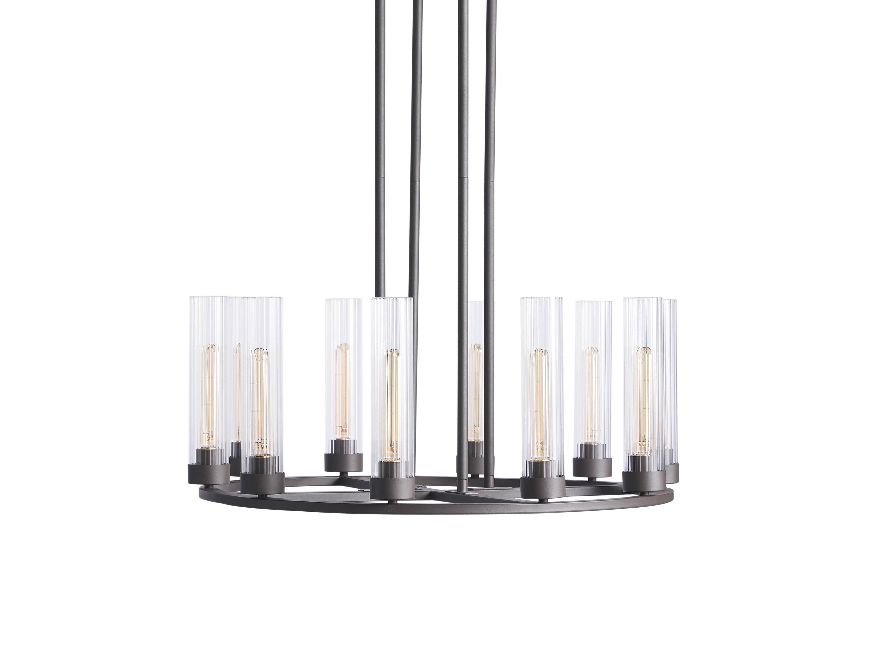 Andreas 10 light Chandelier, slide 7 of 7