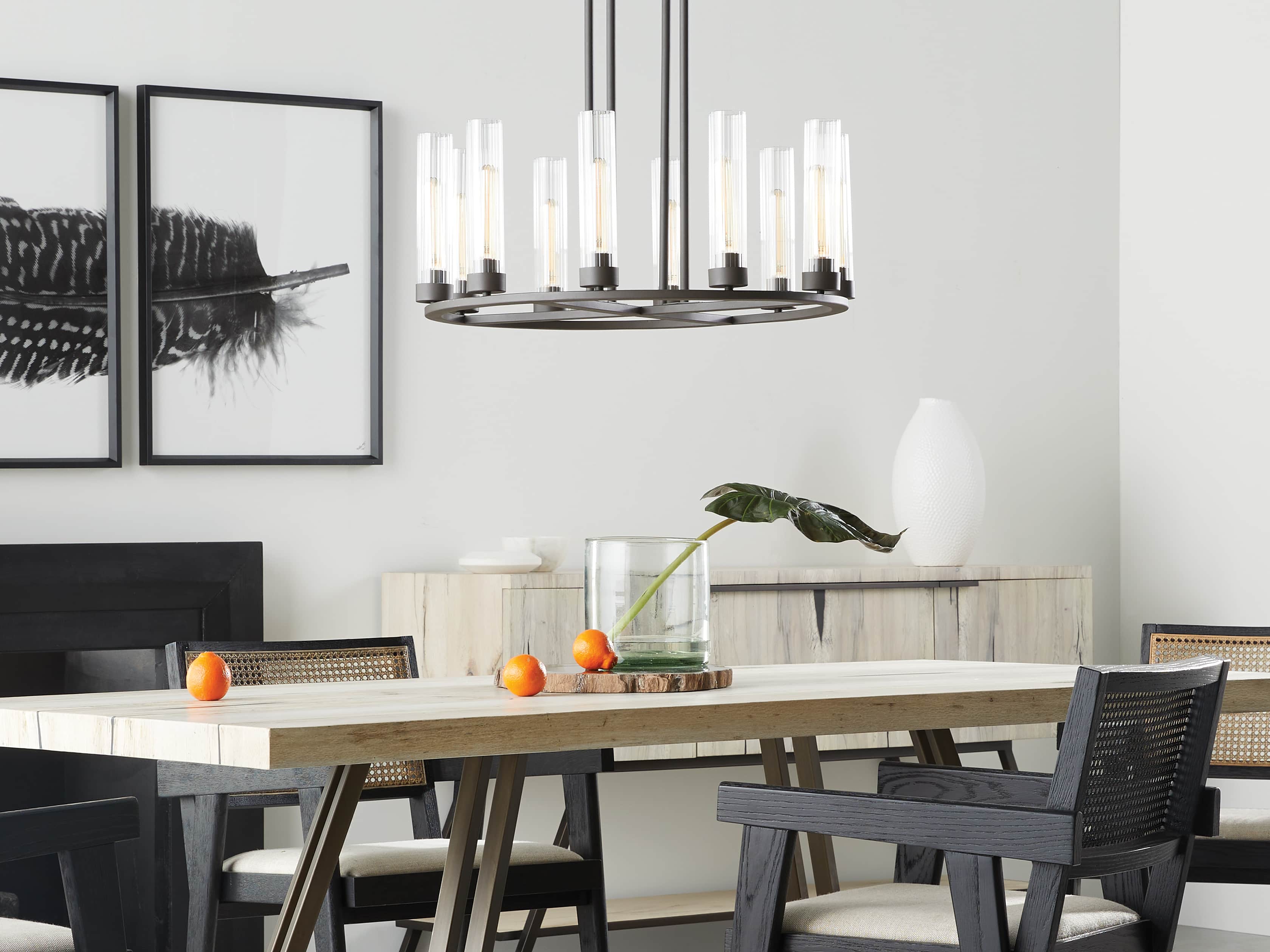 Andreas 10 light Chandelier, slide 6 of 7