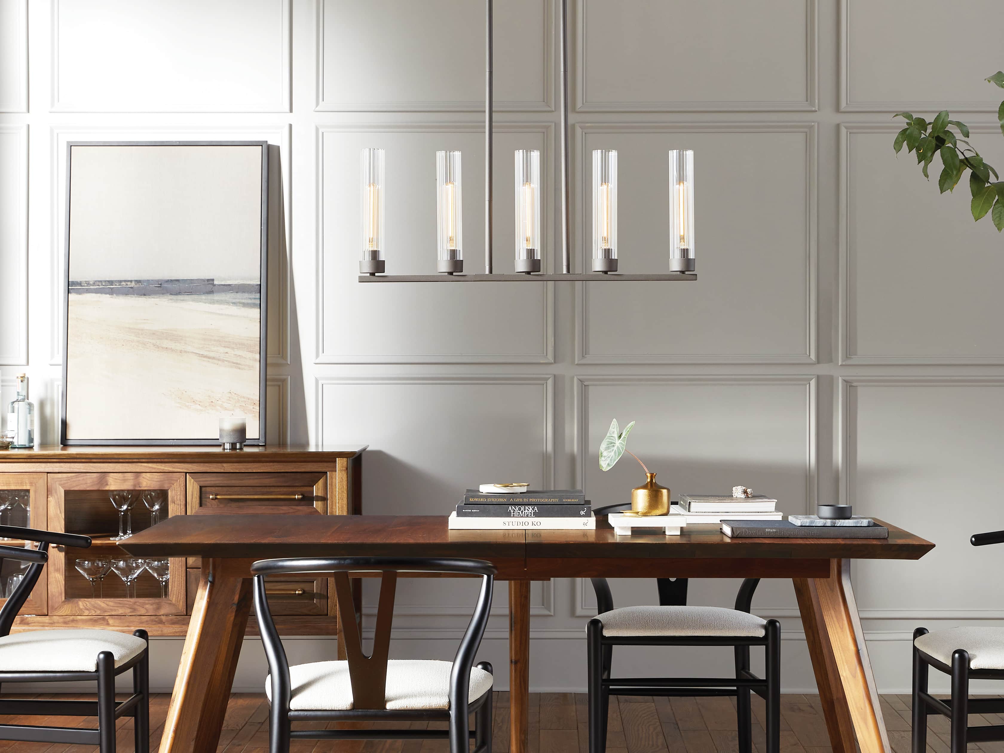 Andreas 5 light Chandelier Arhaus