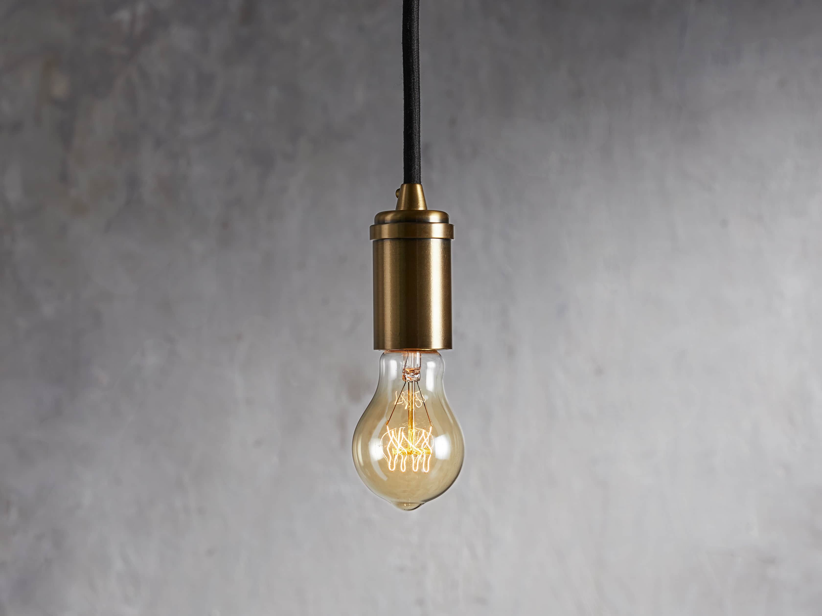 Ohlson Brass Swag Pendant, slide 1 of 5