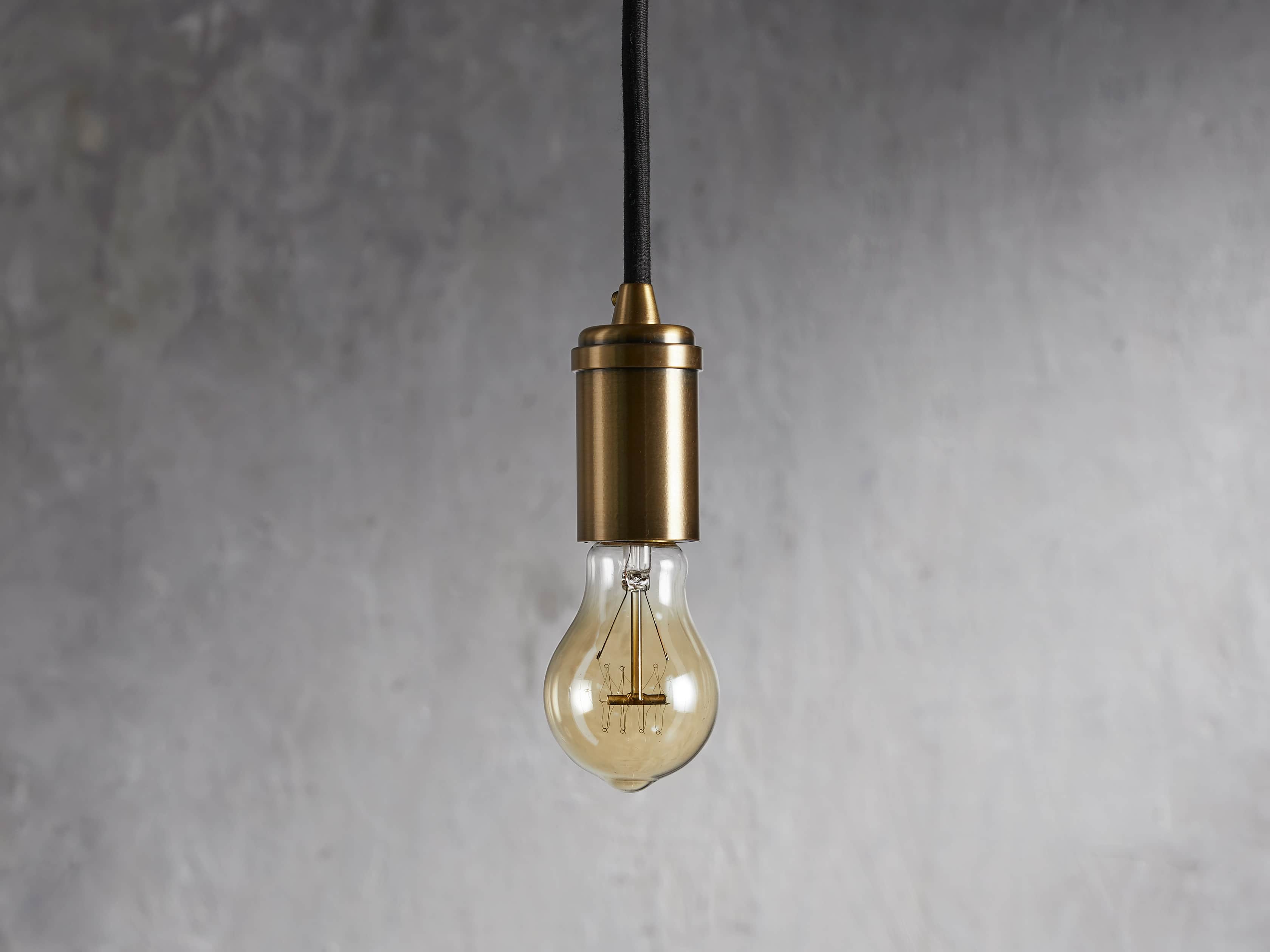 Ohlson Brass Swag Pendant, slide 2 of 5