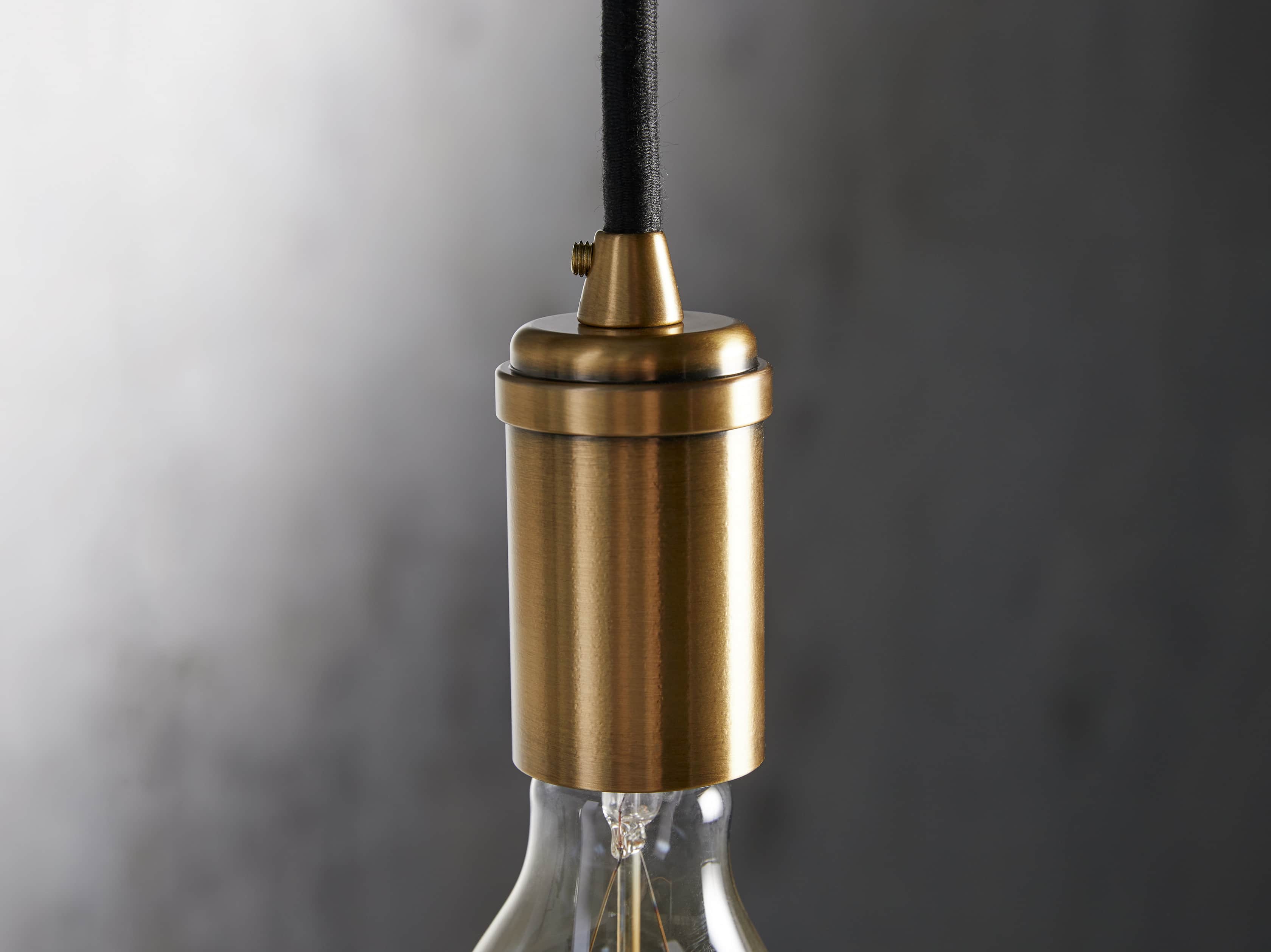 Ohlson Brass Swag Pendant, slide 4 of 5
