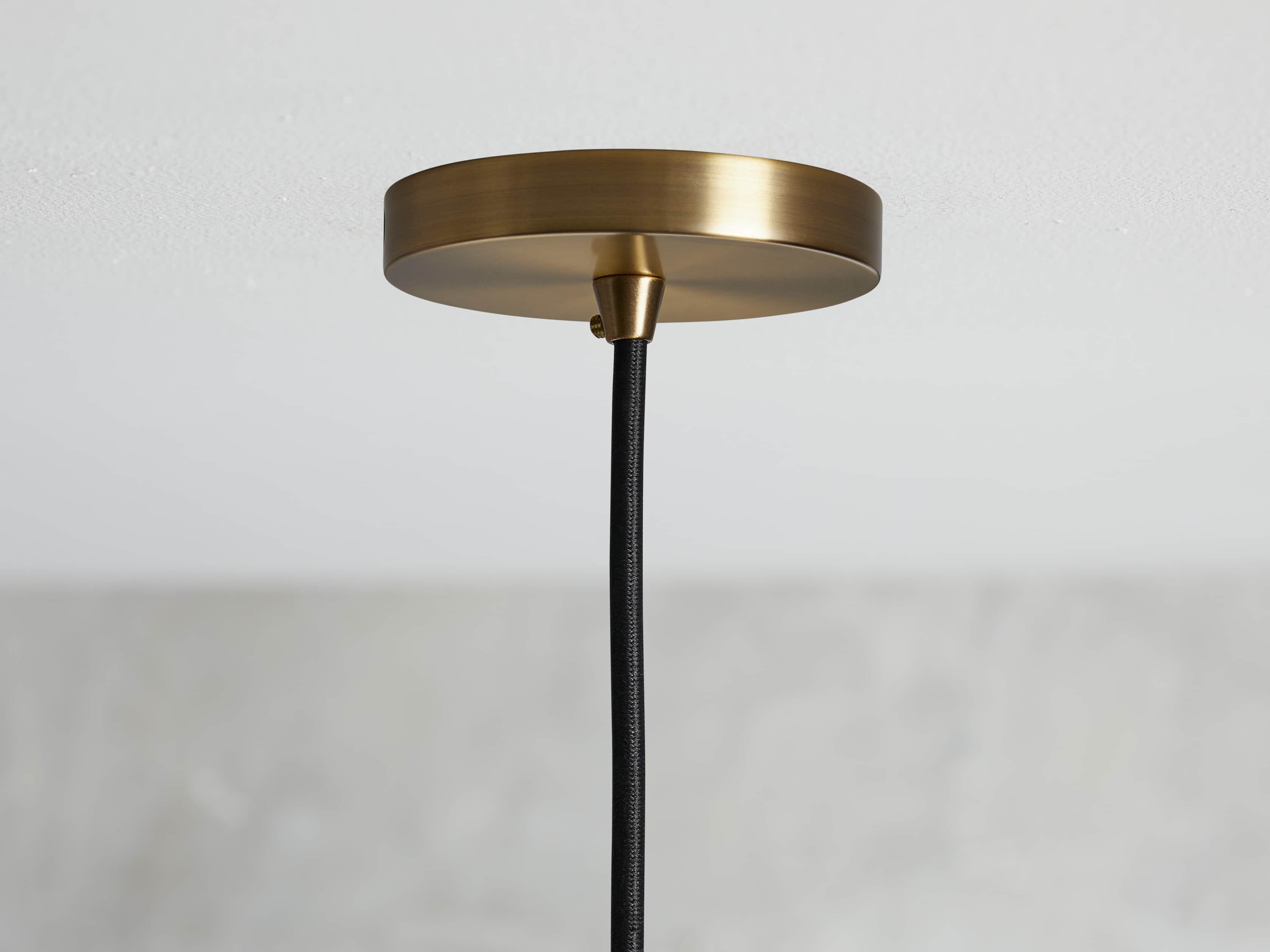 Ohlson Brass Swag Pendant, slide 3 of 5