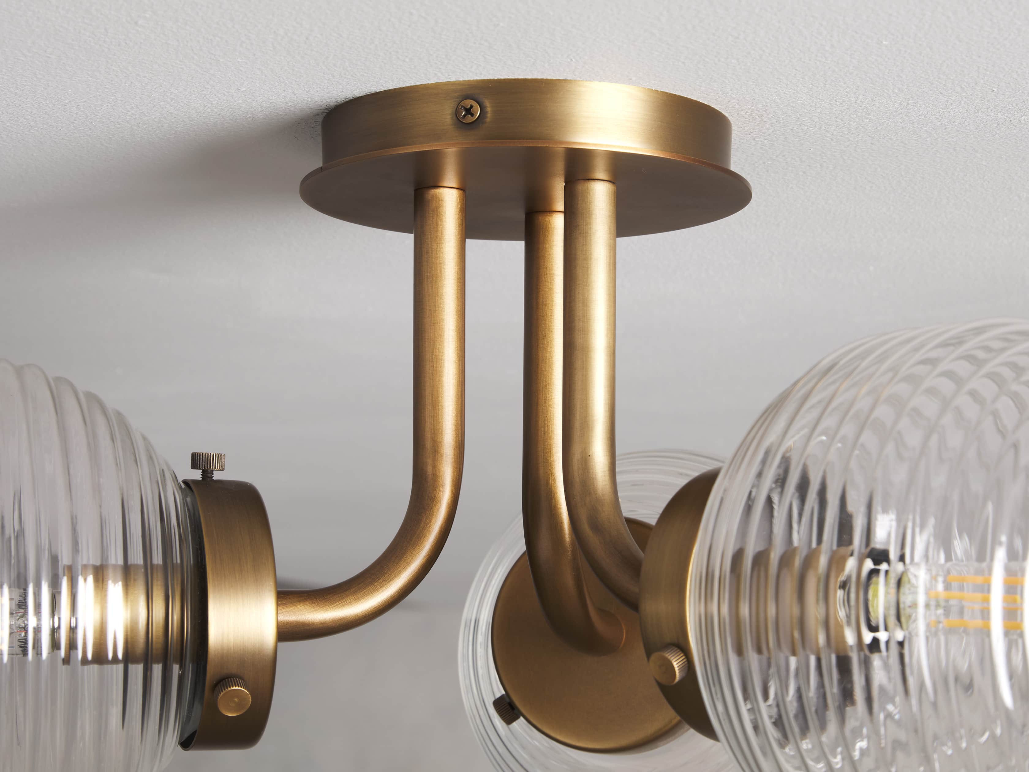 Sayre 3-Light Flushmount, slide 3 of 4