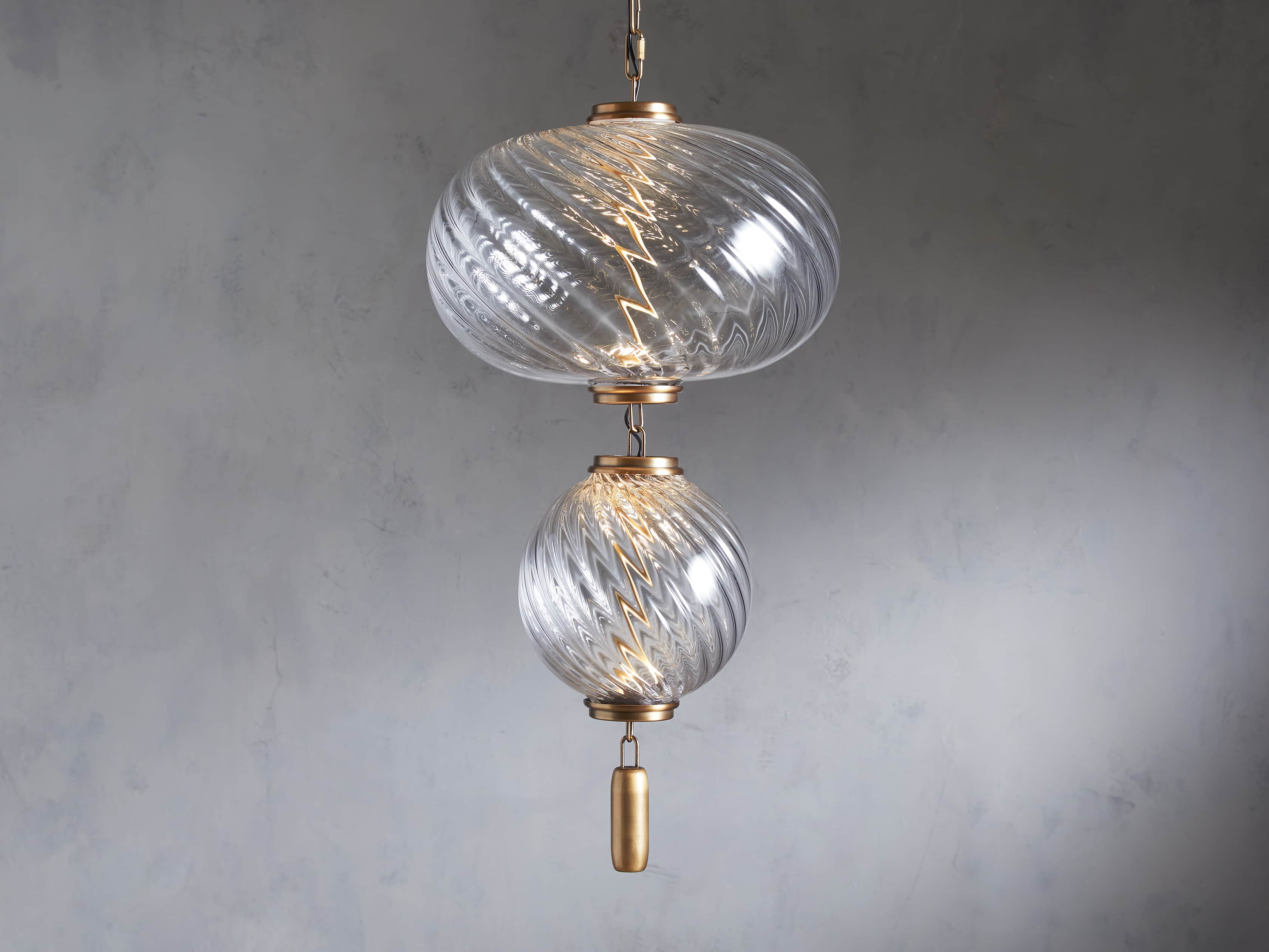 arhaus globe pendant