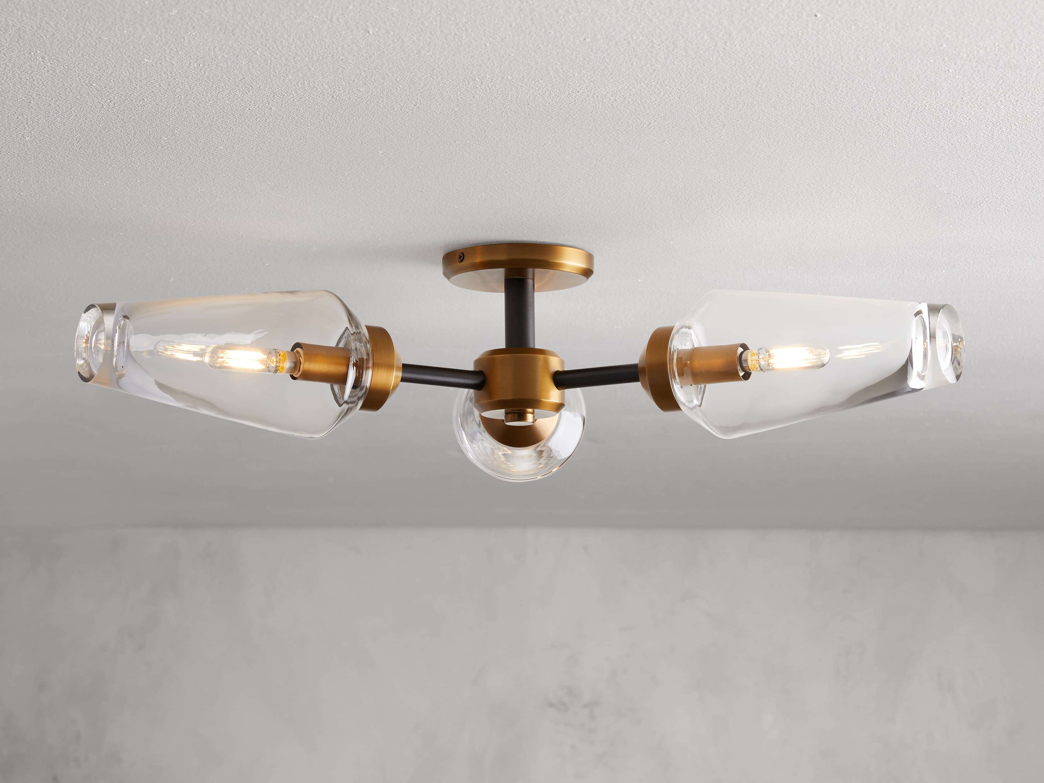 Andreas 3 Light Flushmount – Arhaus