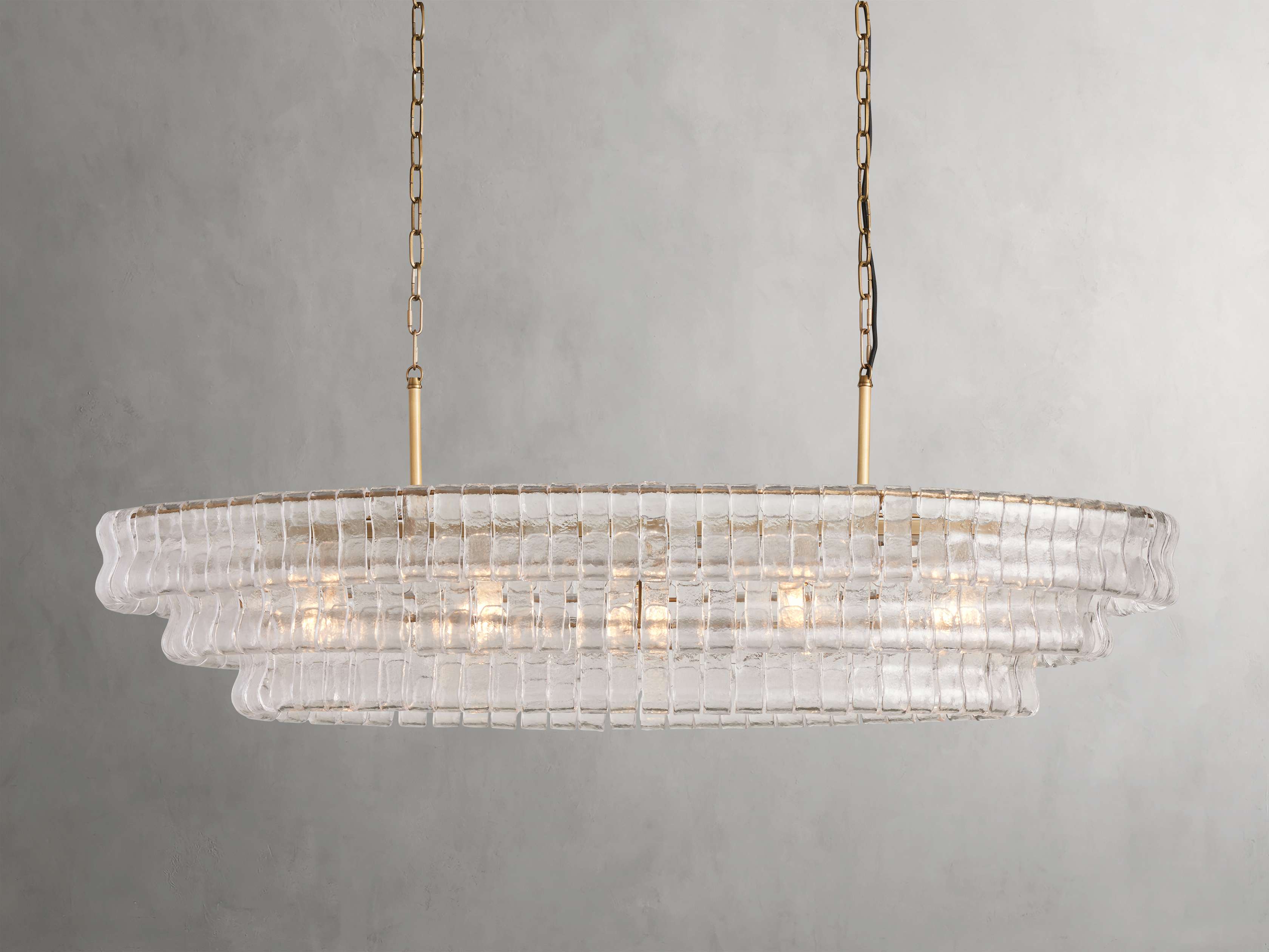 Fiore 8 Light Linear Chandelier – Arhaus