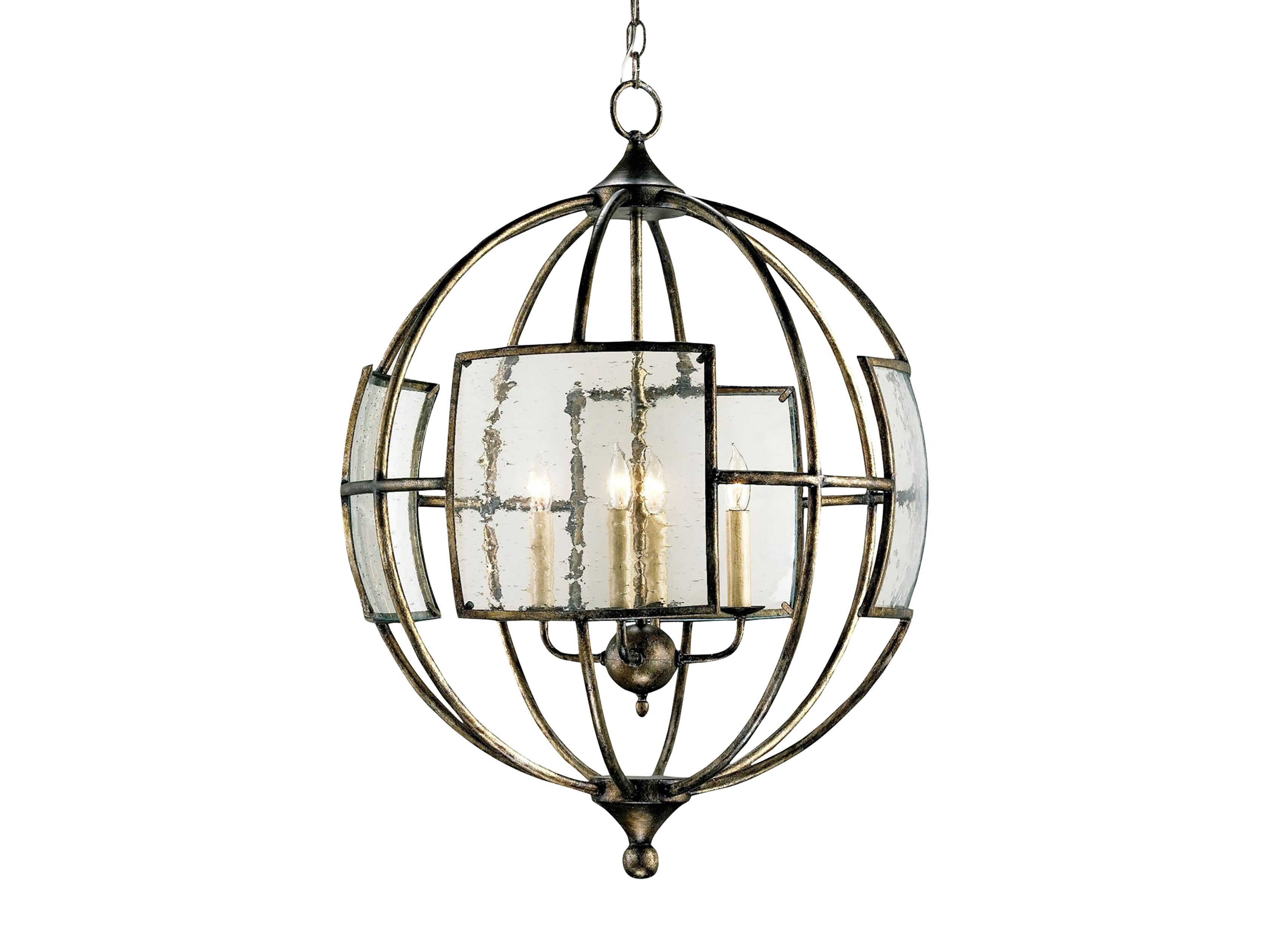 arhaus glass sphere chandelier