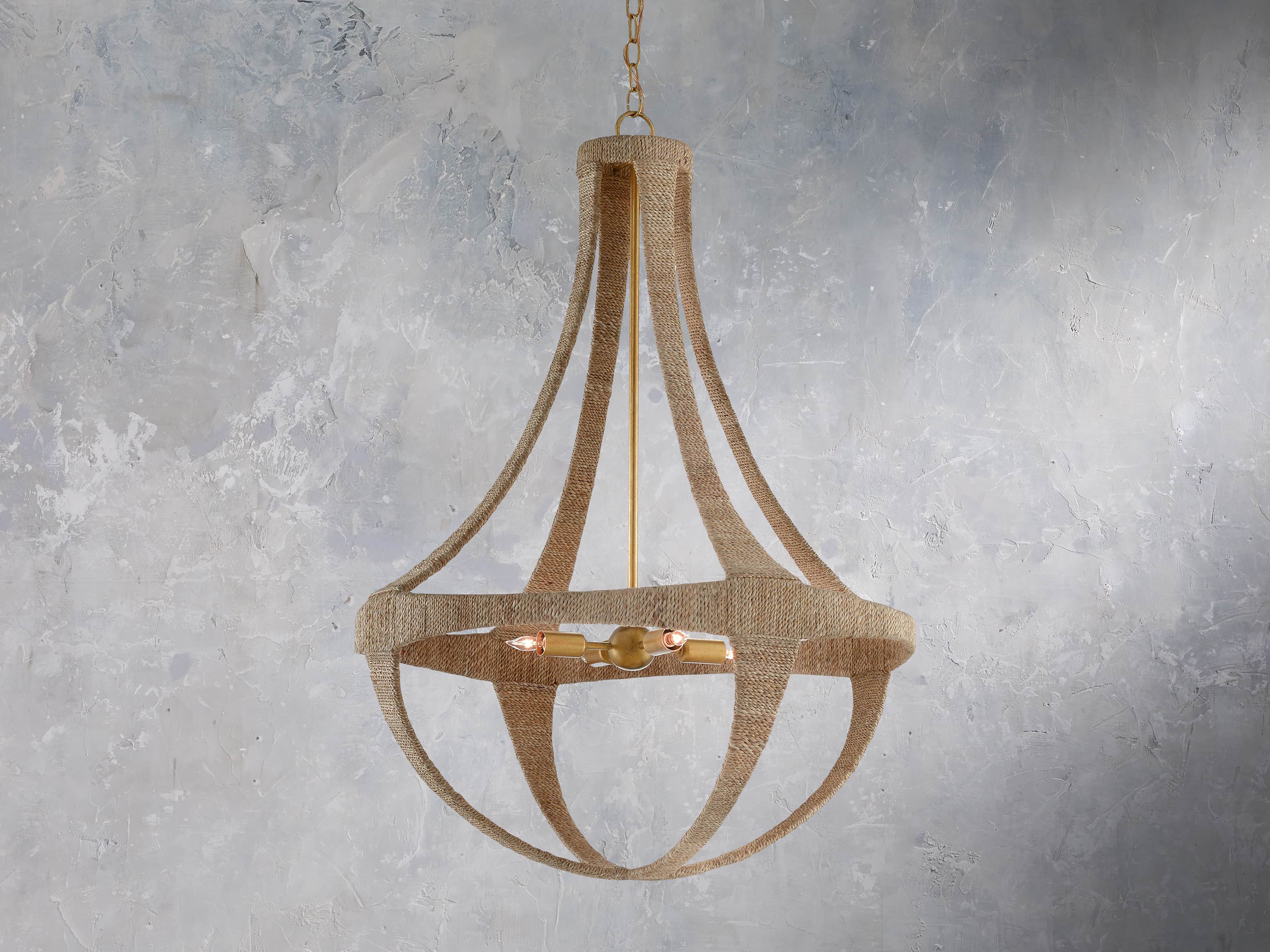 Pharrell Rope Chandelier, slide 1 of 2