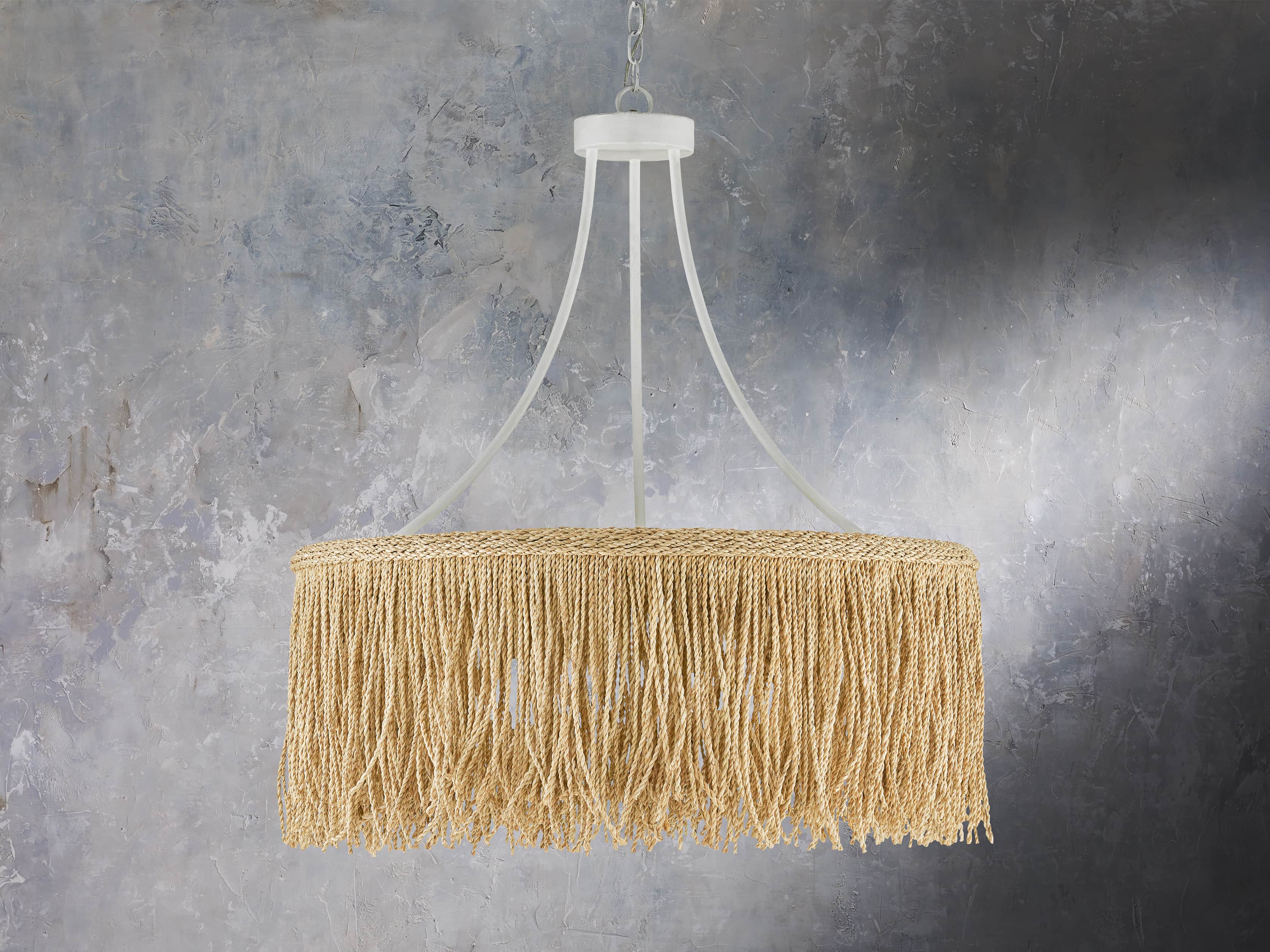BRAIDED ROPE CHANDELIER, slide 2 of 3