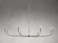 Arnett Chandelier in Silver