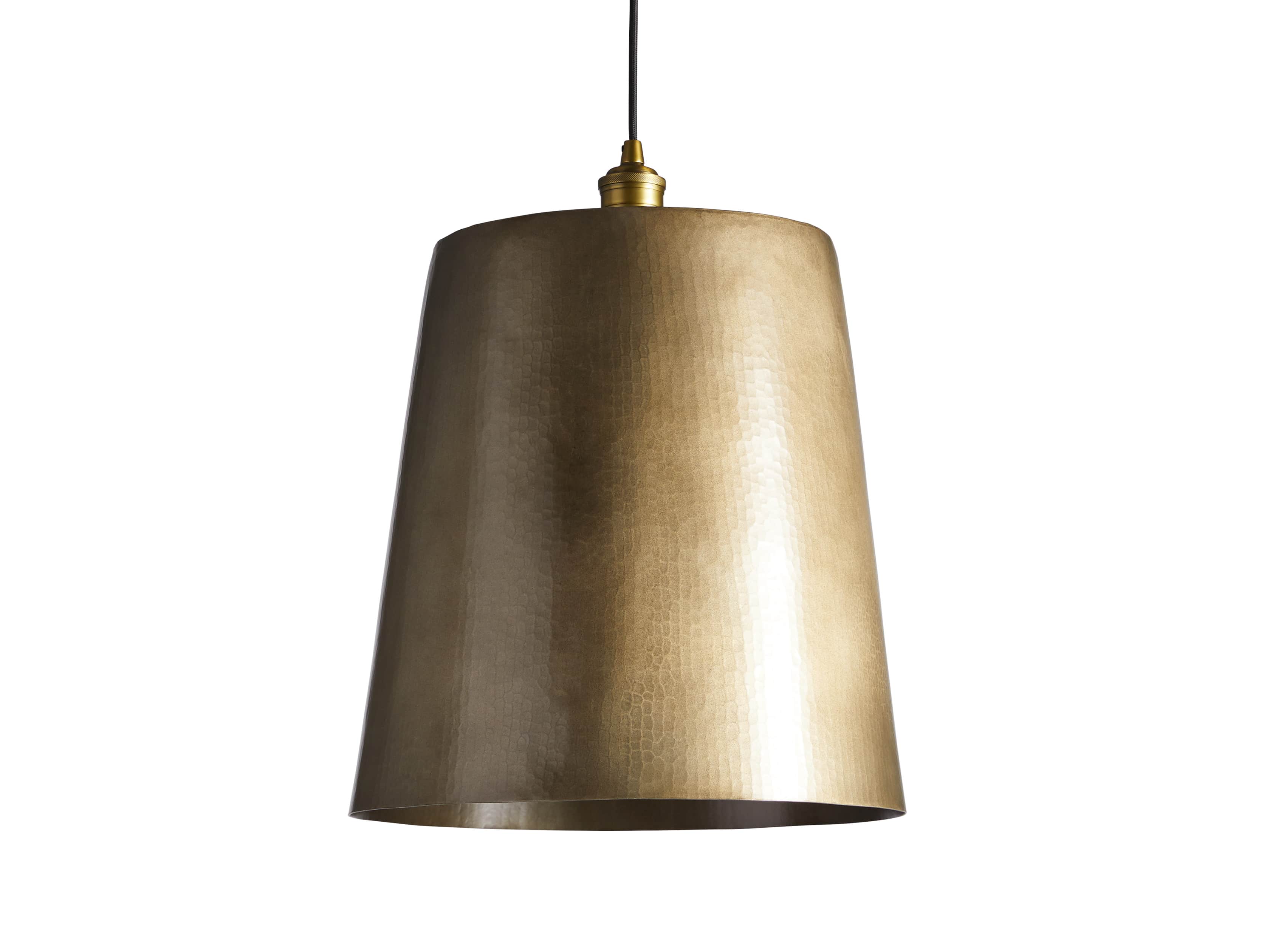 Brass 15" Tapered Pendant, slide 7 of 7