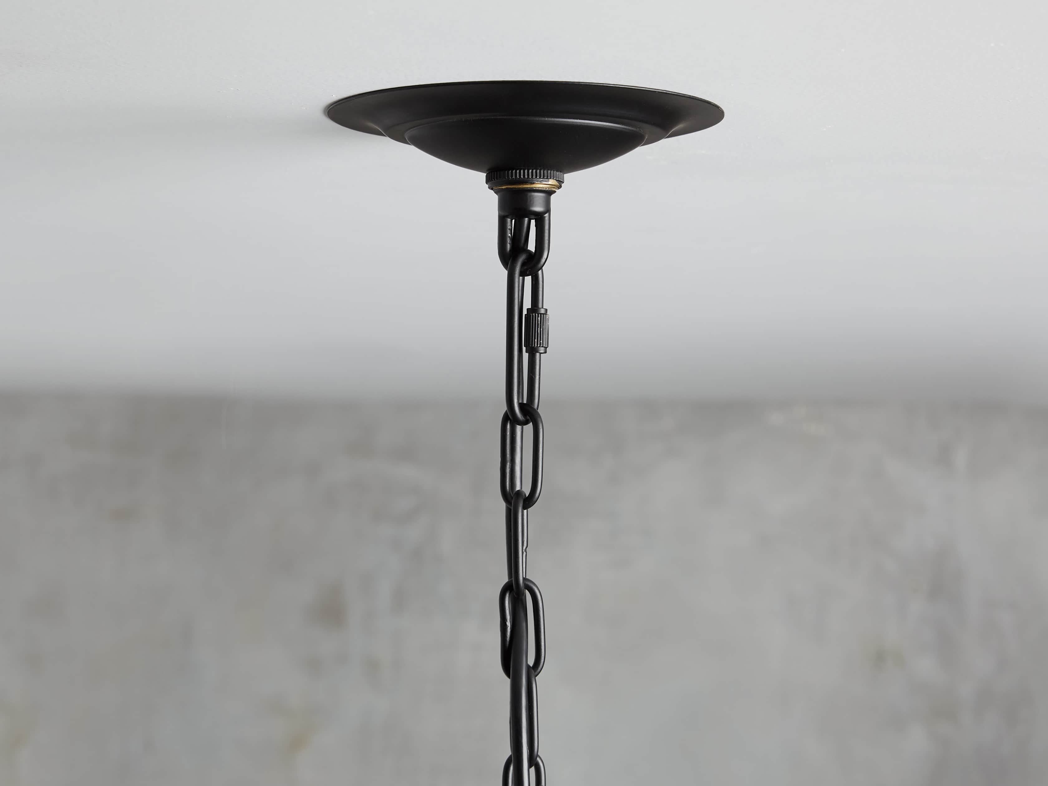 Cascade Blue Chandelier, slide 3 of 5