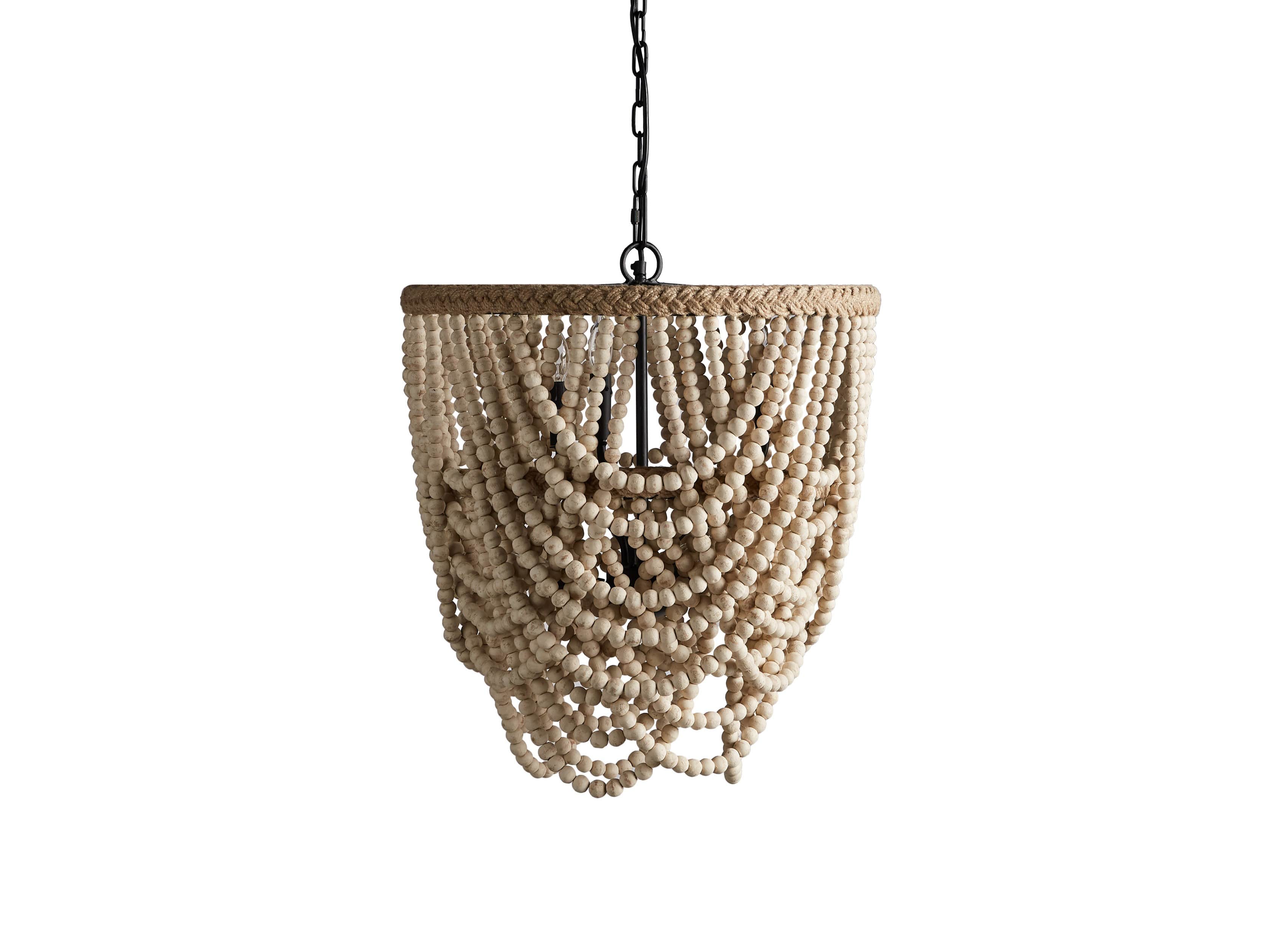 Cascade Ivory Six Light Chandelier