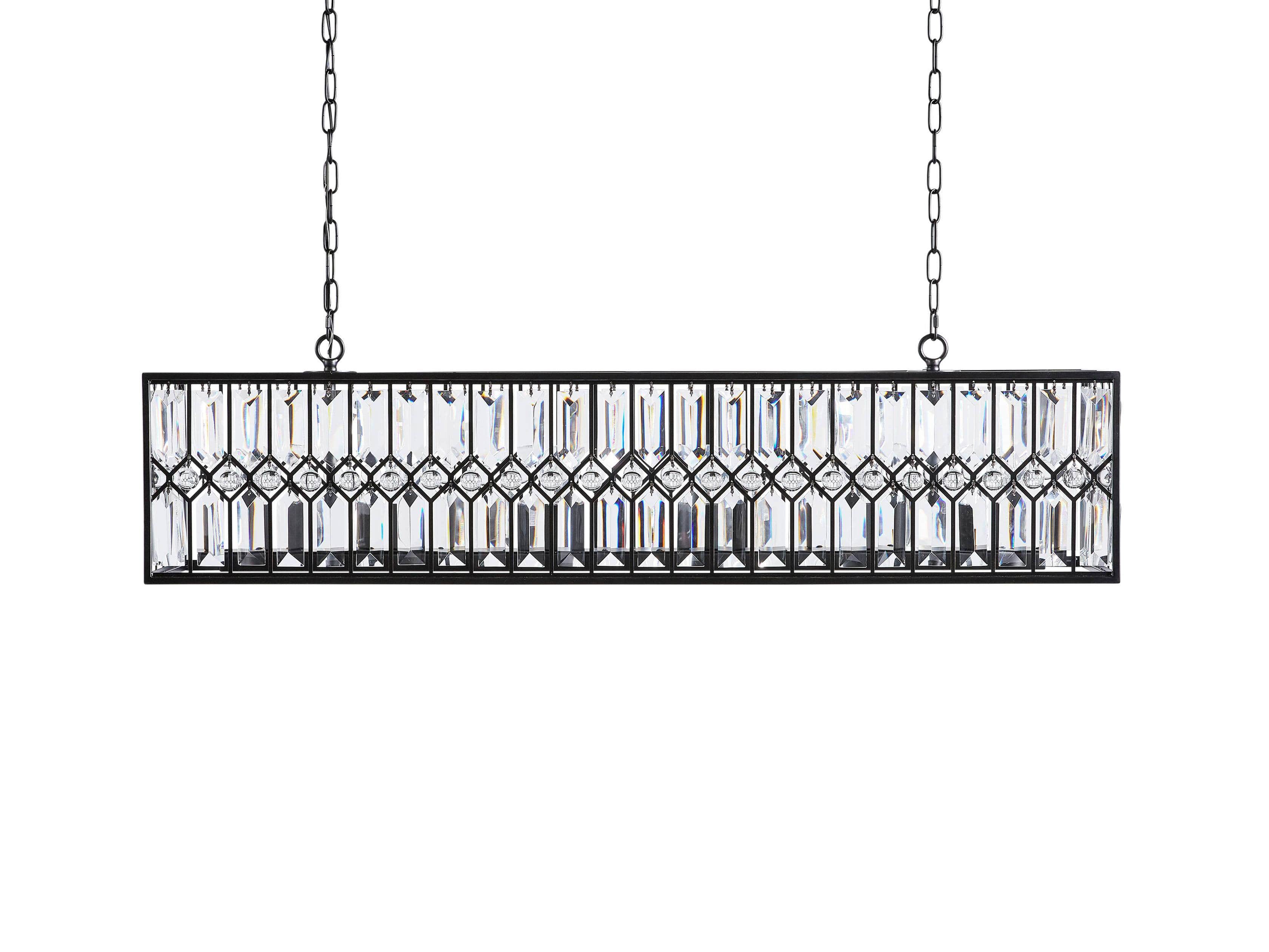 Ursula 49" Rectangle Chandelier, slide 4 of 4