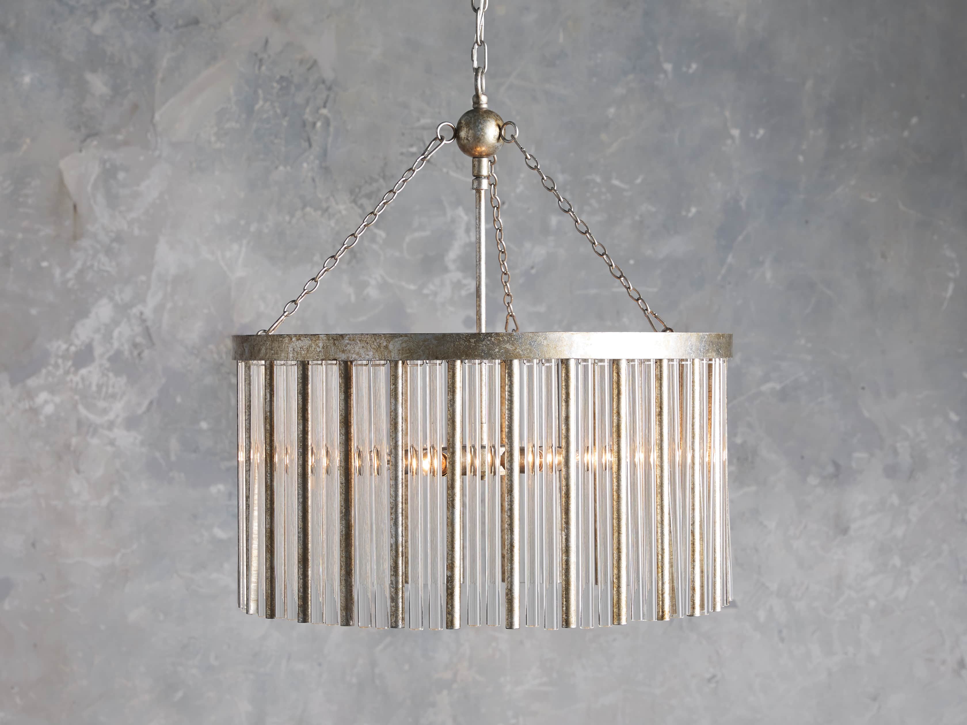 arhaus lighting chandelier