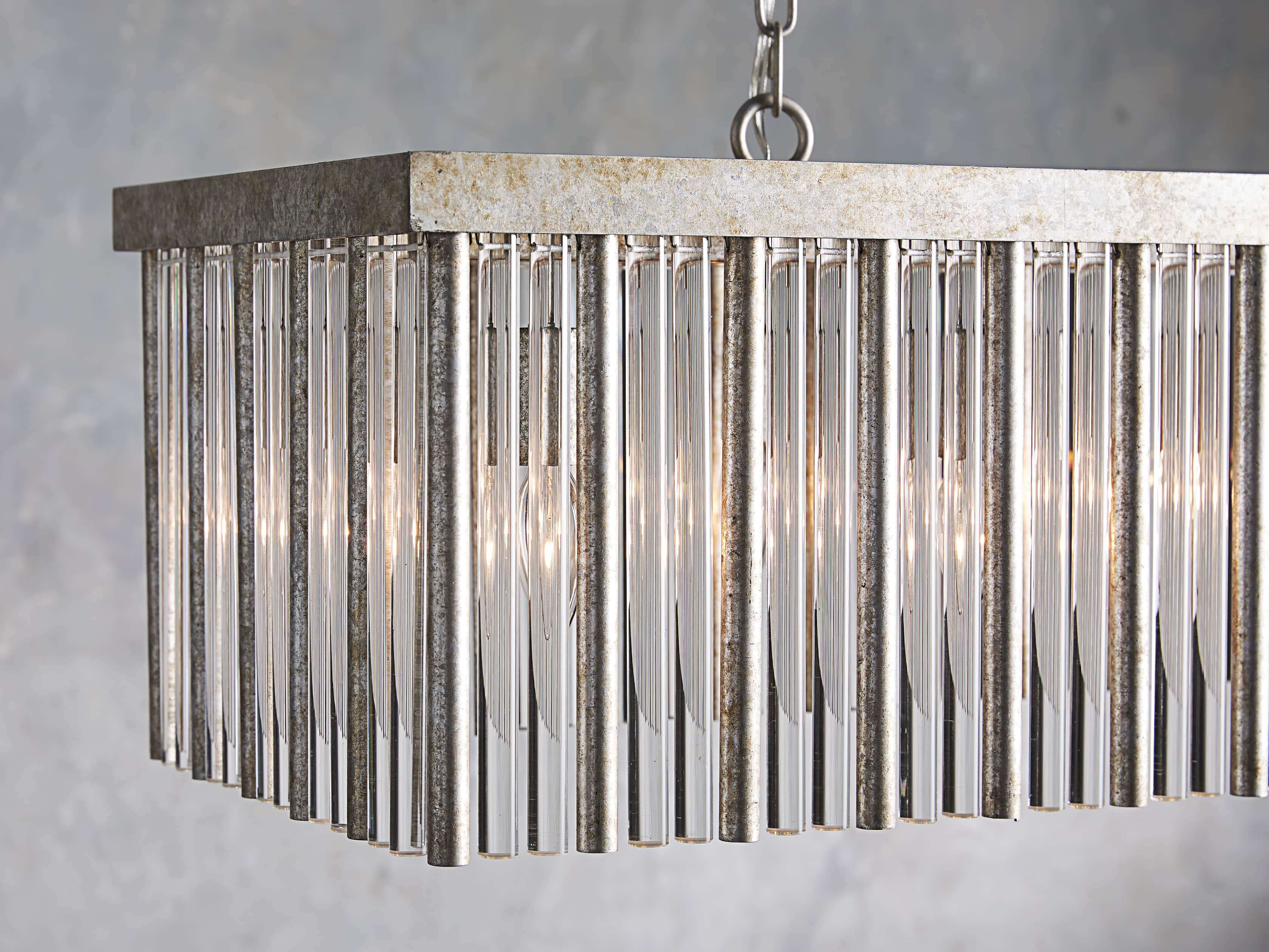 Andalucia Rectangular Chandelier, slide 3 of 7