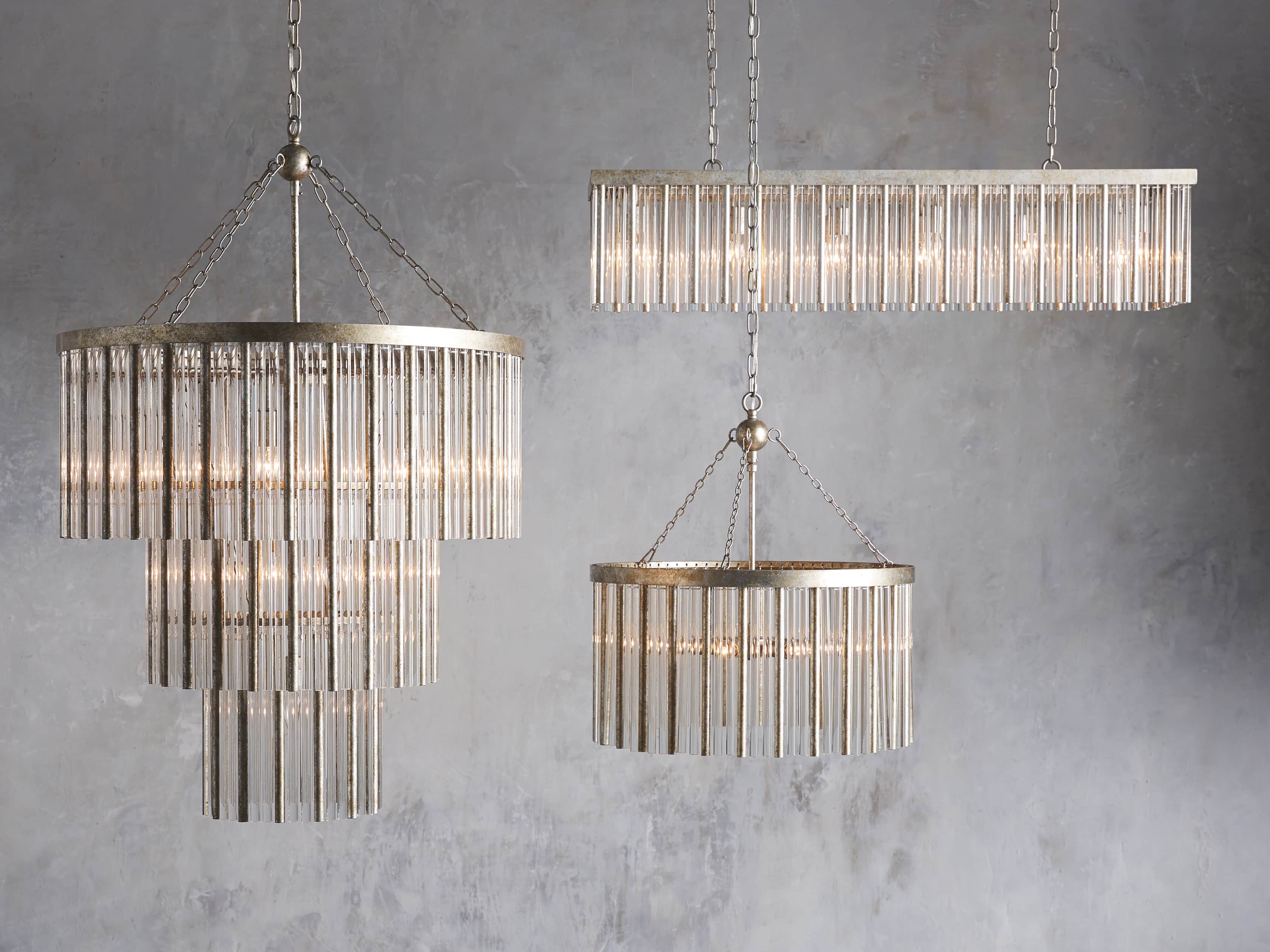 Andalucia Rectangular Chandelier, slide 5 of 7