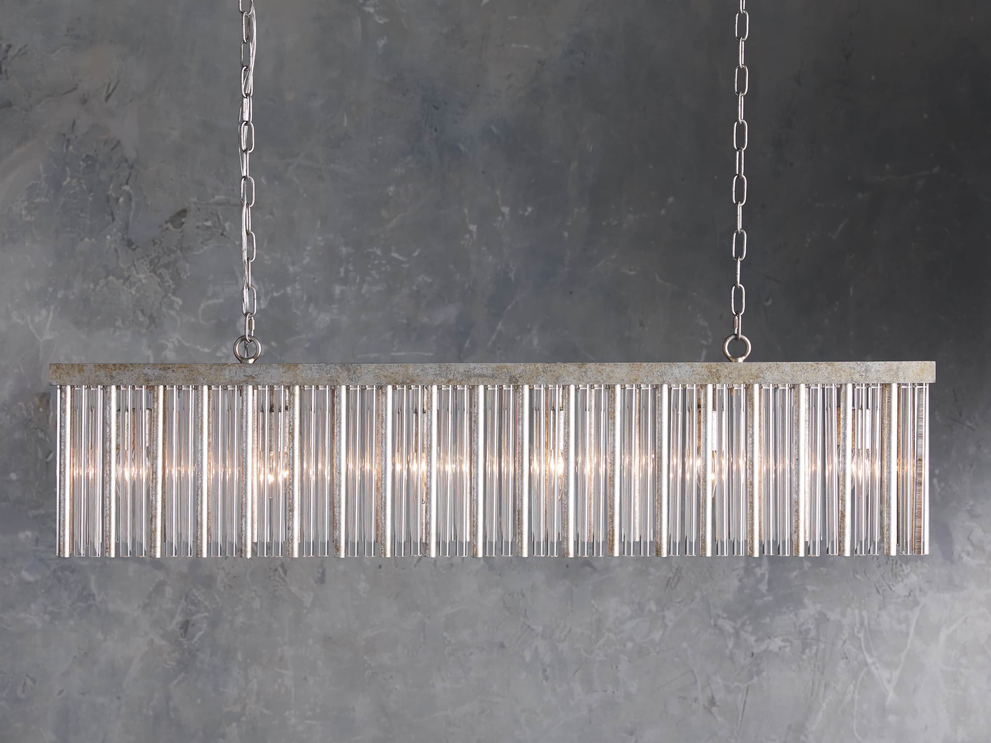 Andalucia Rectangular Chandelier, slide 1 of 7