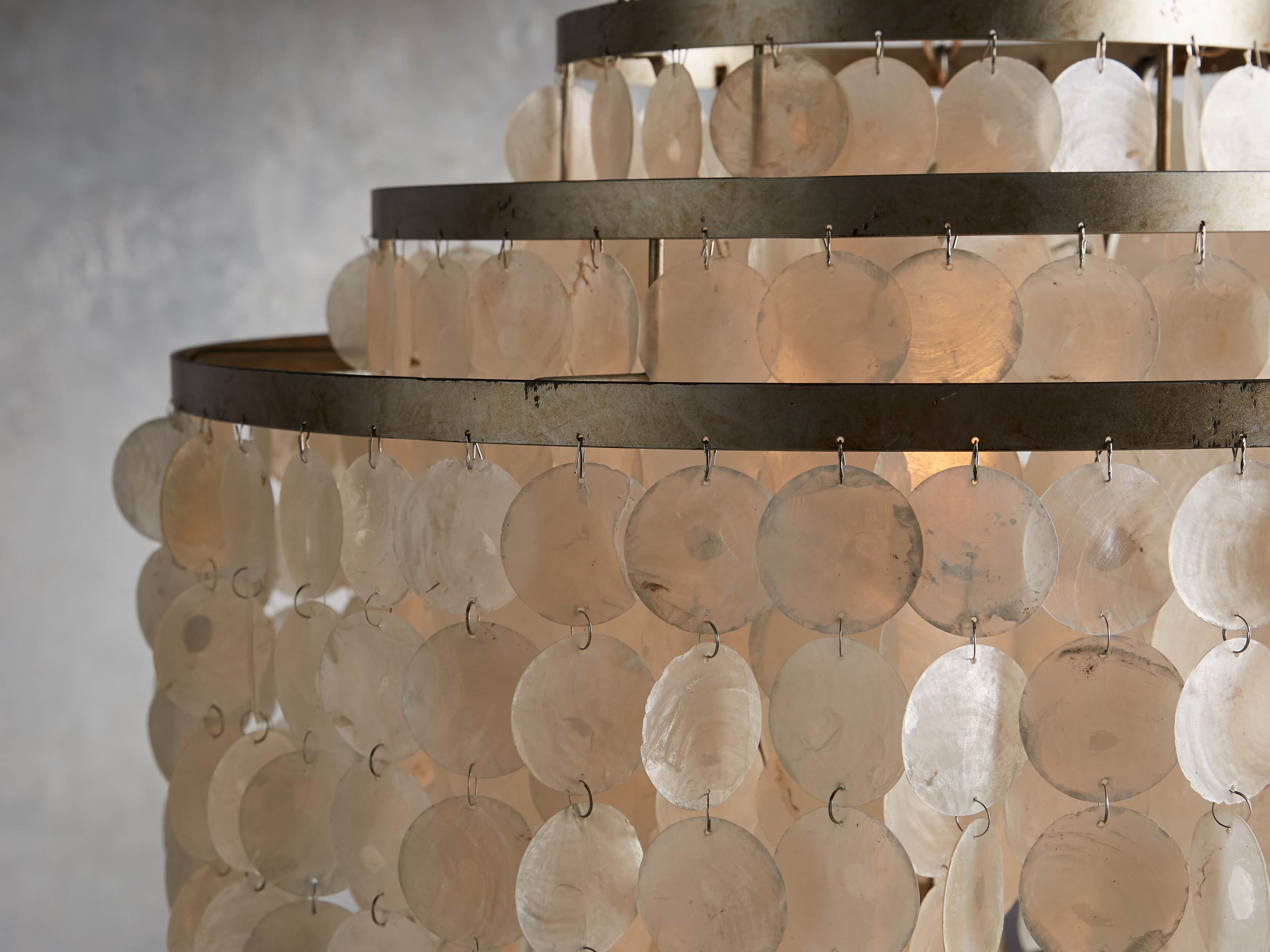 Capiz Shell Chandelier