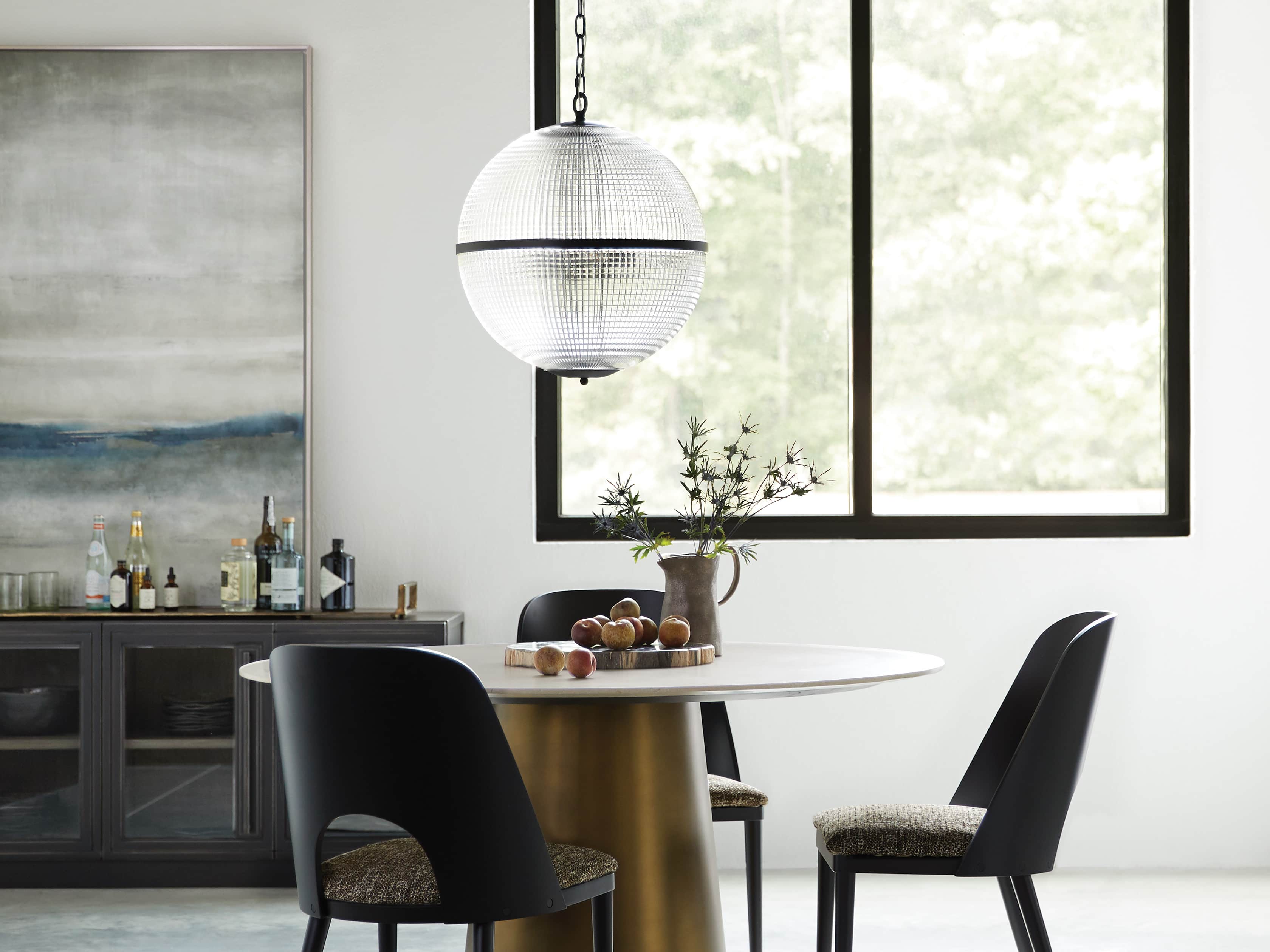 Lucille Glass Chandelier, slide 6 of 7