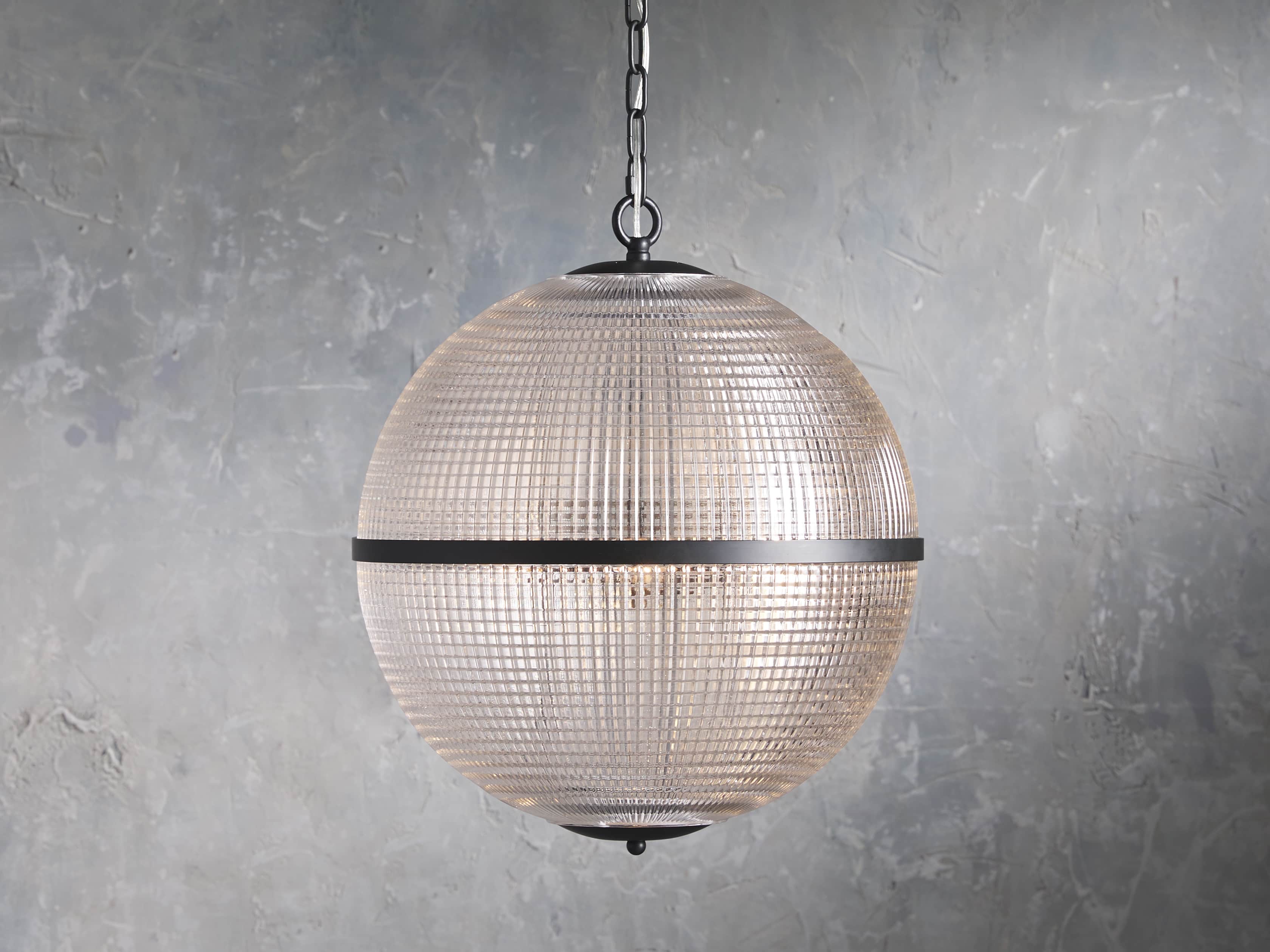 Lucille Glass Chandelier, slide 1 of 7