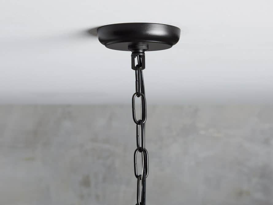 Lucille Glass Chandelier, slide 4 of 7