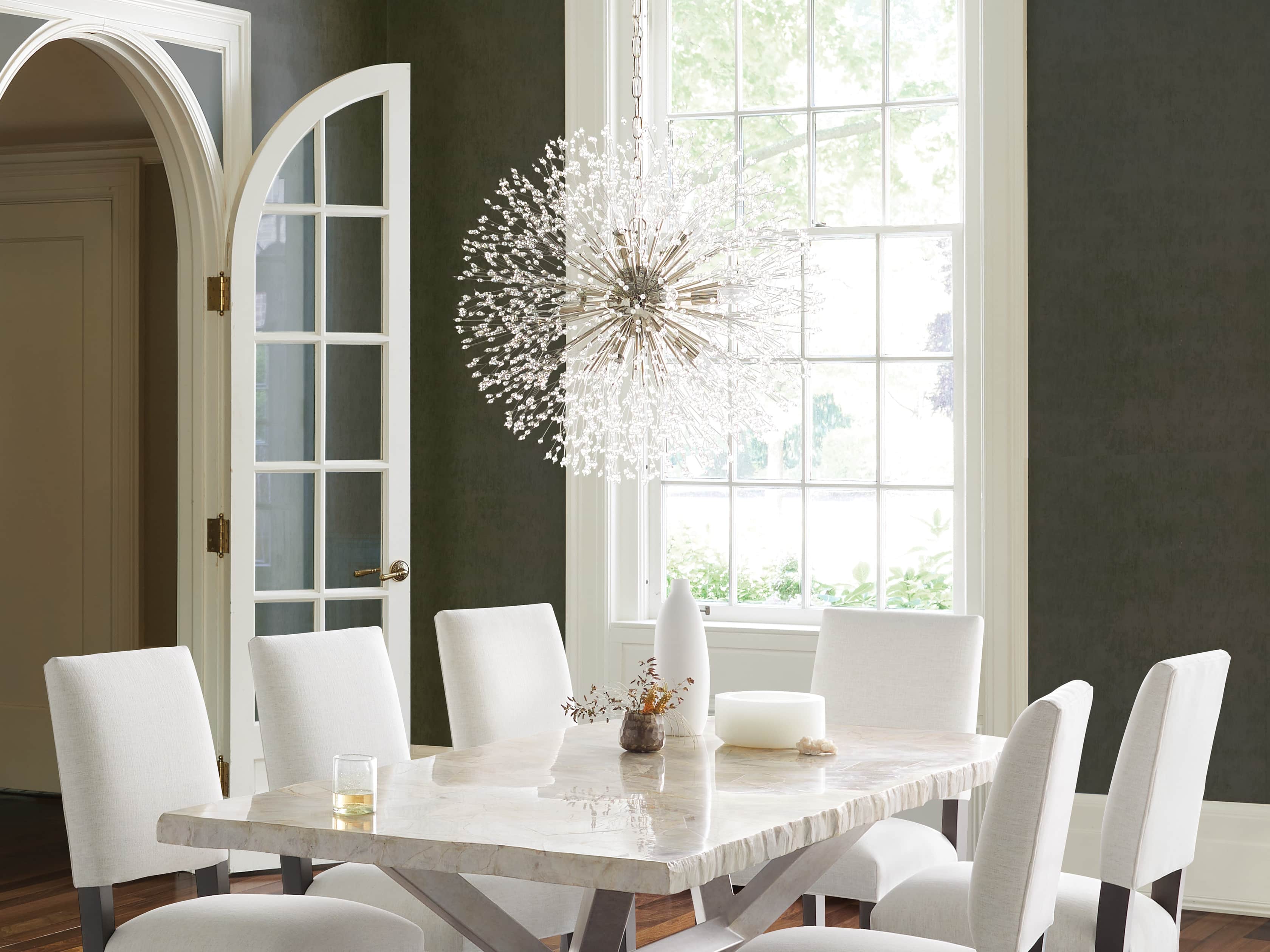 arhaus dandelion chandelier