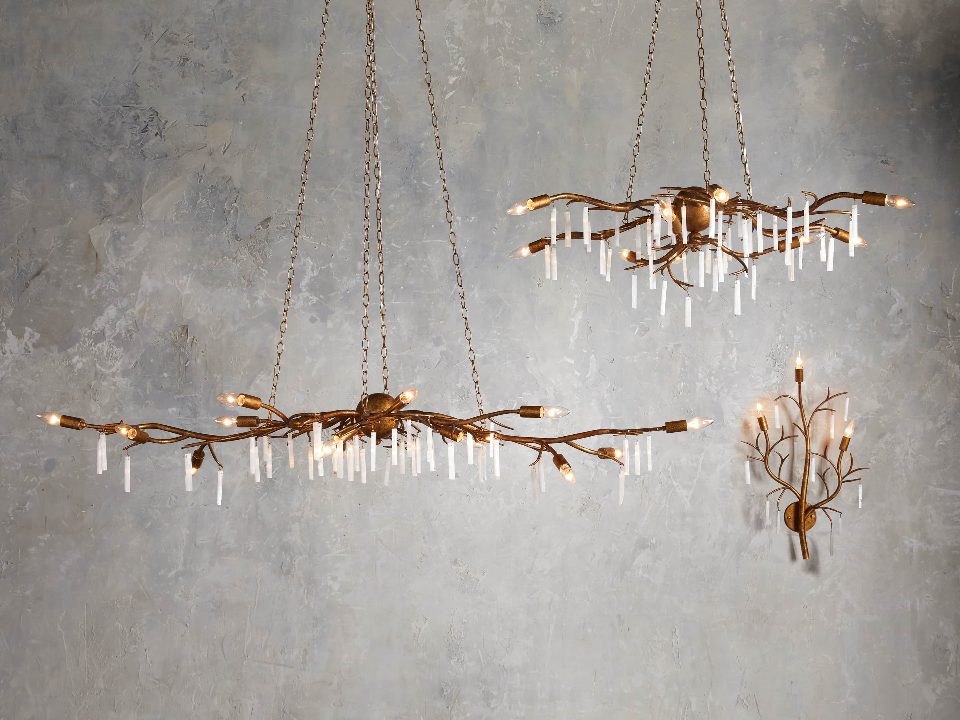 Jada Selenite 9 Light Chandelier, slide 6 of 7