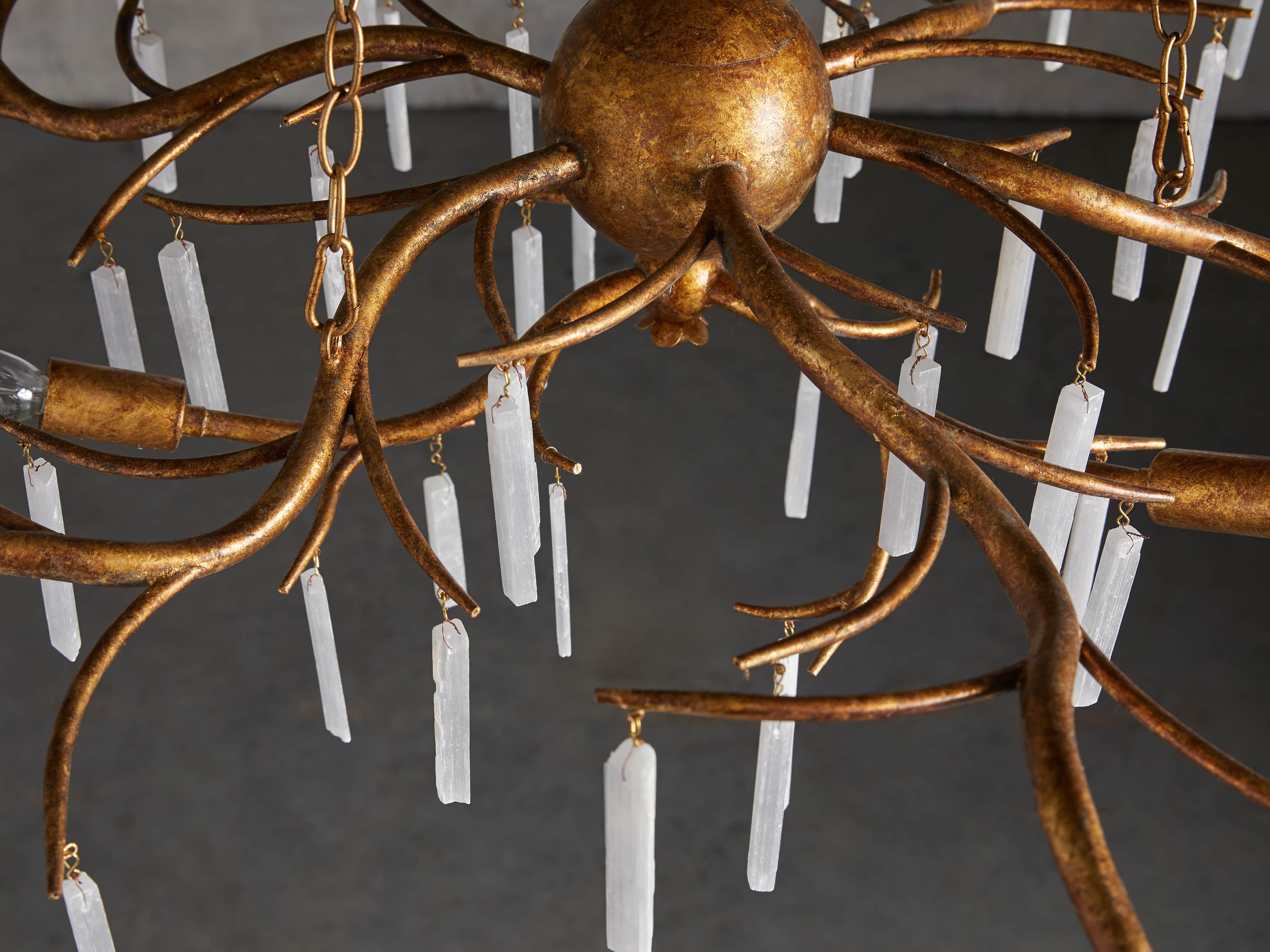 Jada Selenite 9 Light Chandelier, slide 4 of 7