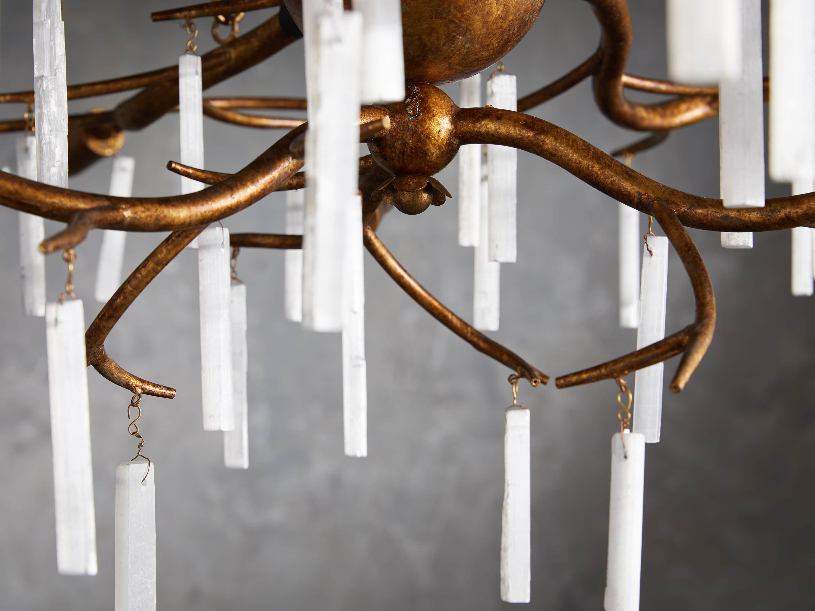 Jada Selenite 9 Light Chandelier, slide 3 of 7
