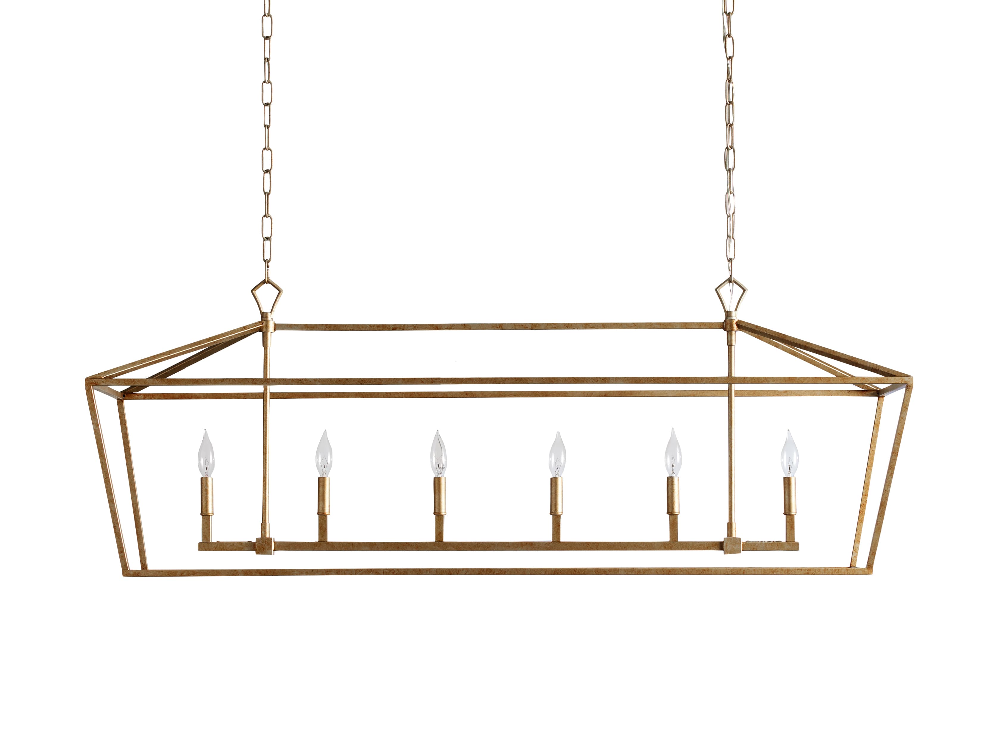 Garnet Rectangular Chandelier