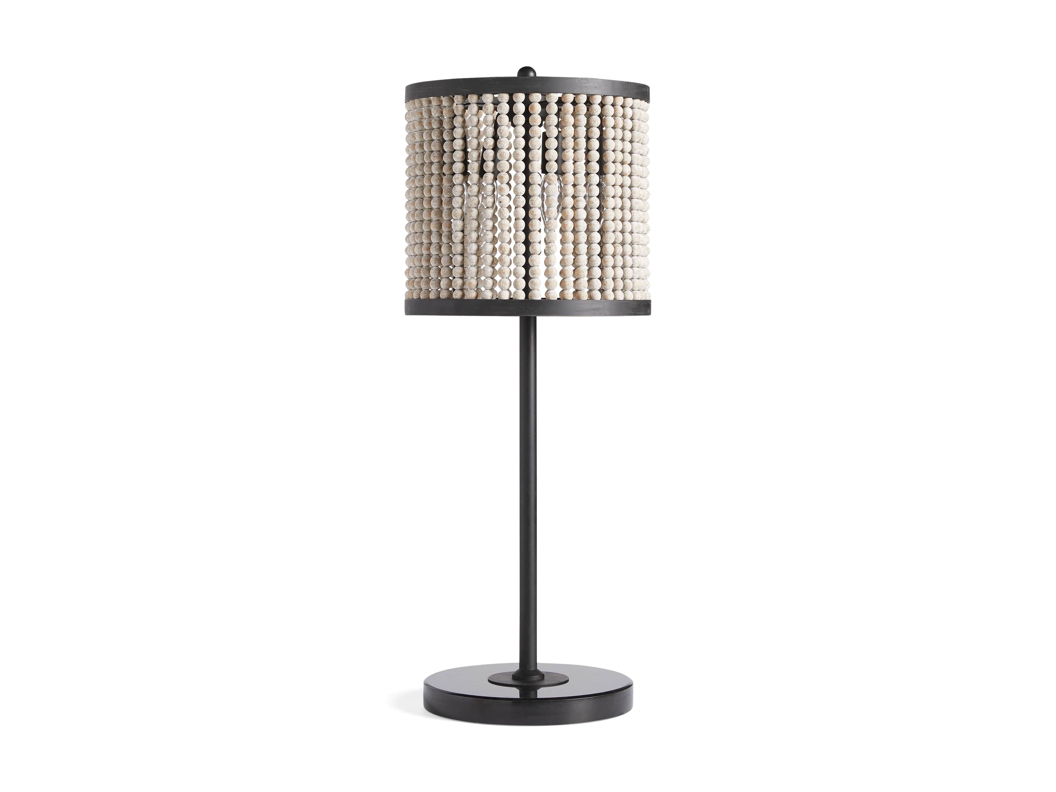 beaded desk lamp