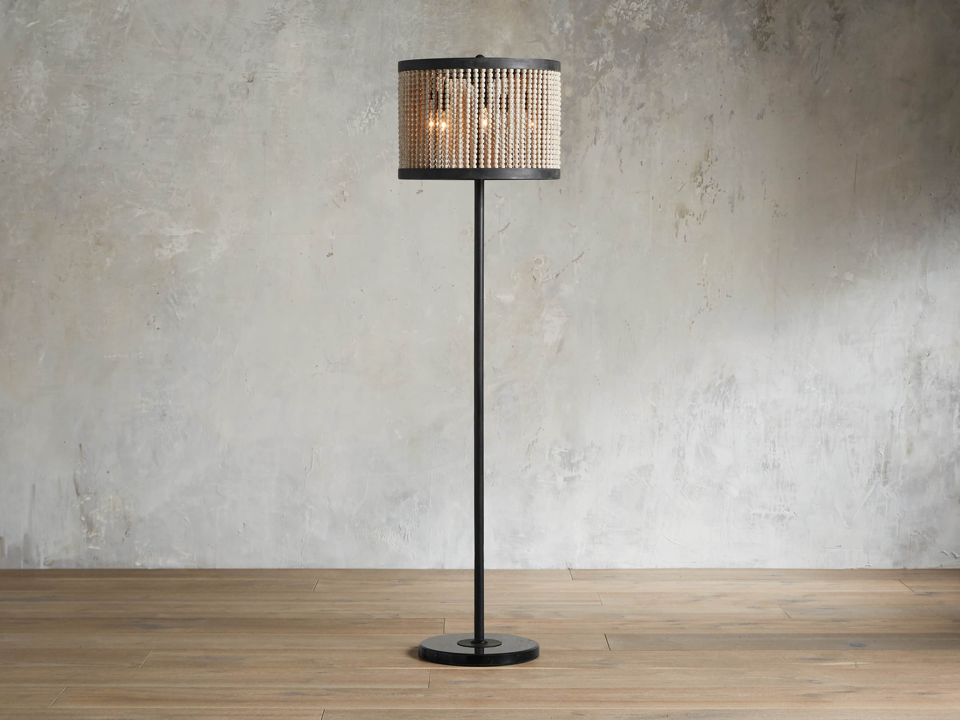 Bead on sale floor lamp