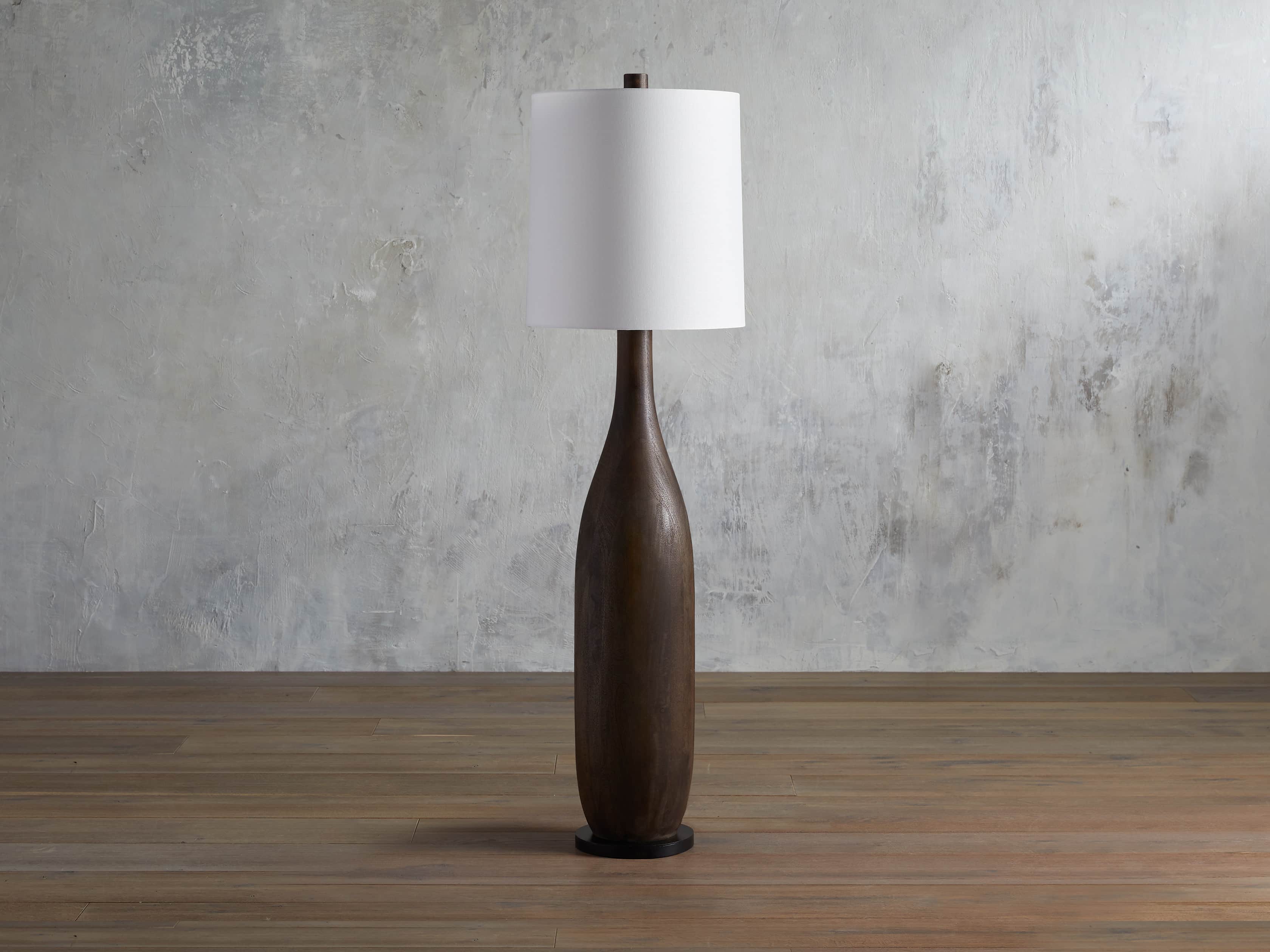 Briar Floor Lamp in Espresso, slide 2 of 5