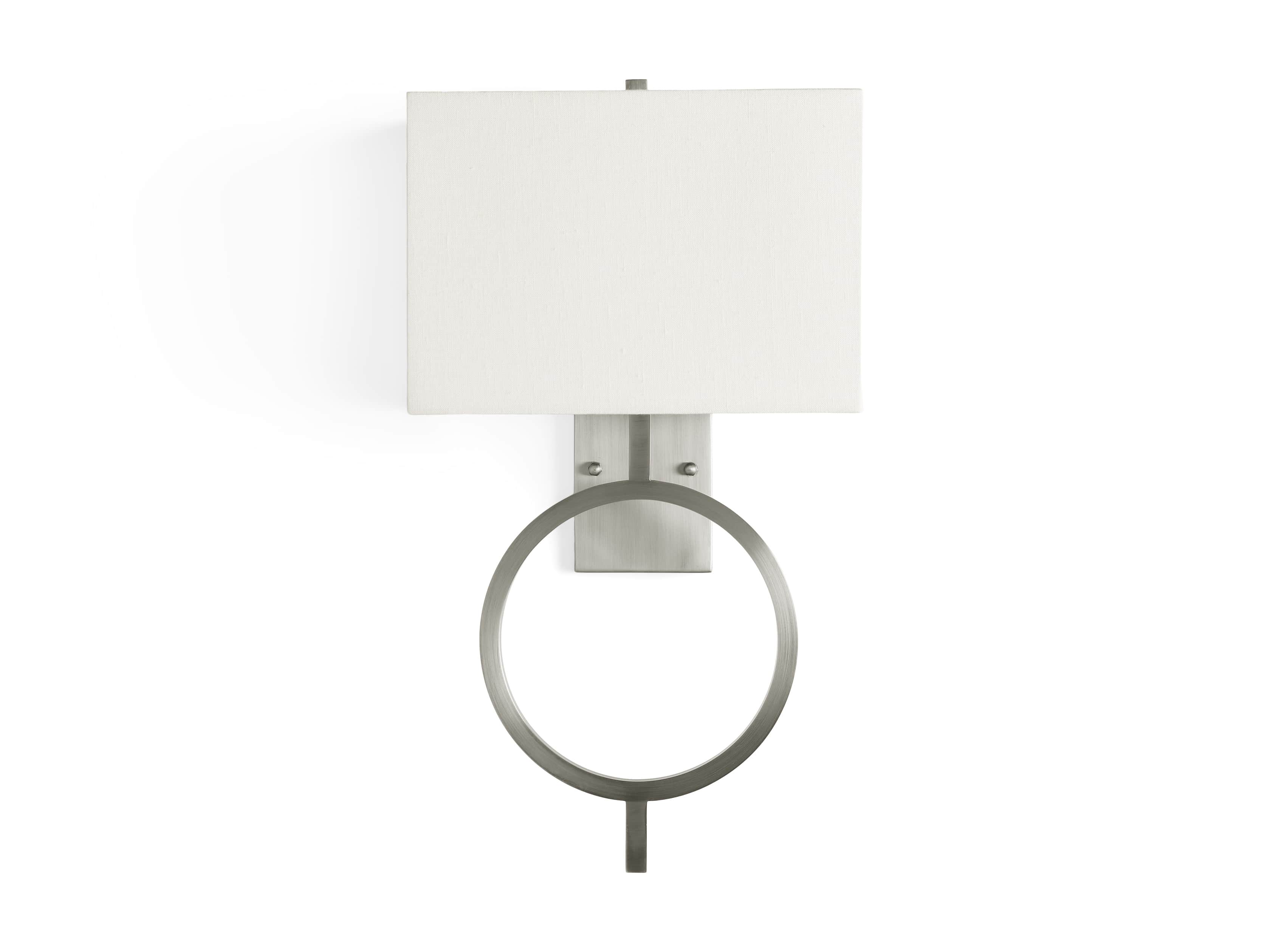 Rhys Nickel Wall Sconce, slide 6 of 6
