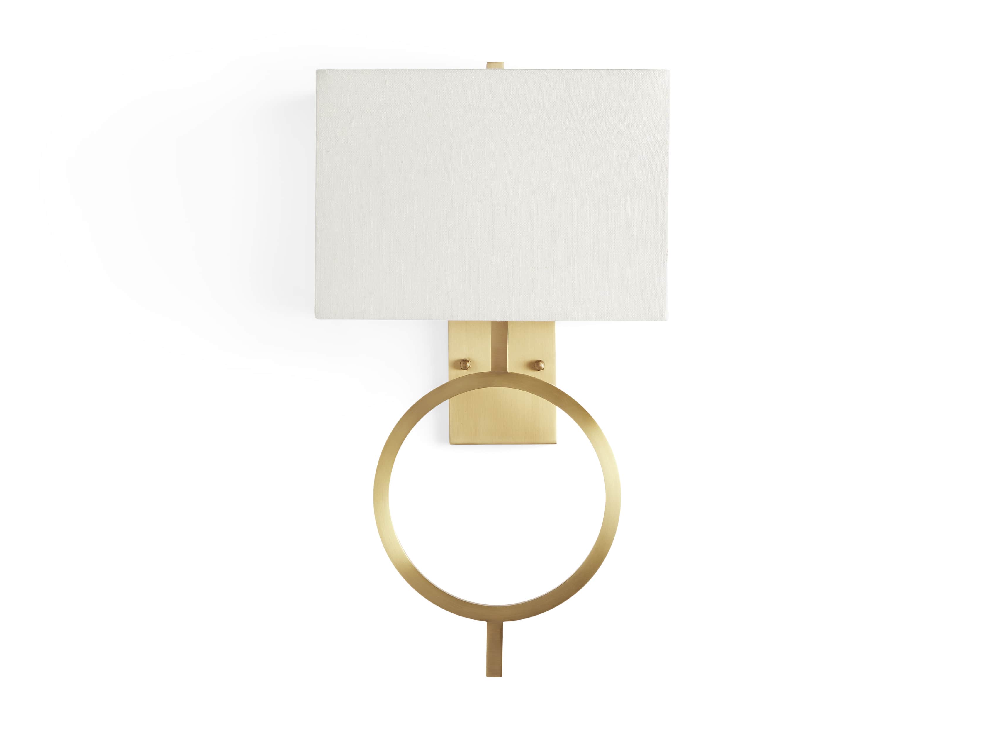Rhys Brass Wall Sconce, slide 6 of 6