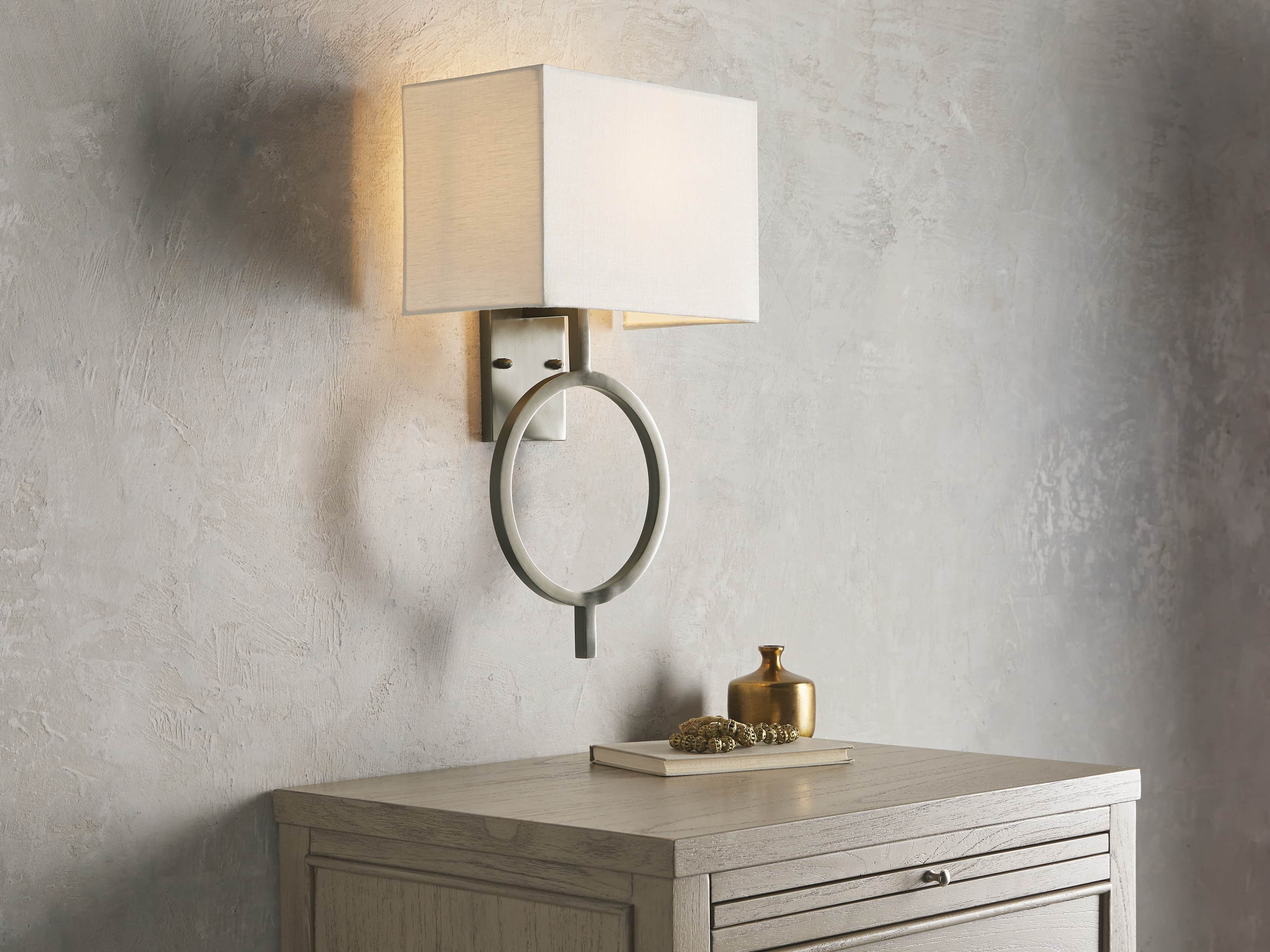 Rhys Bronze Wall Sconce, slide 3 of 6