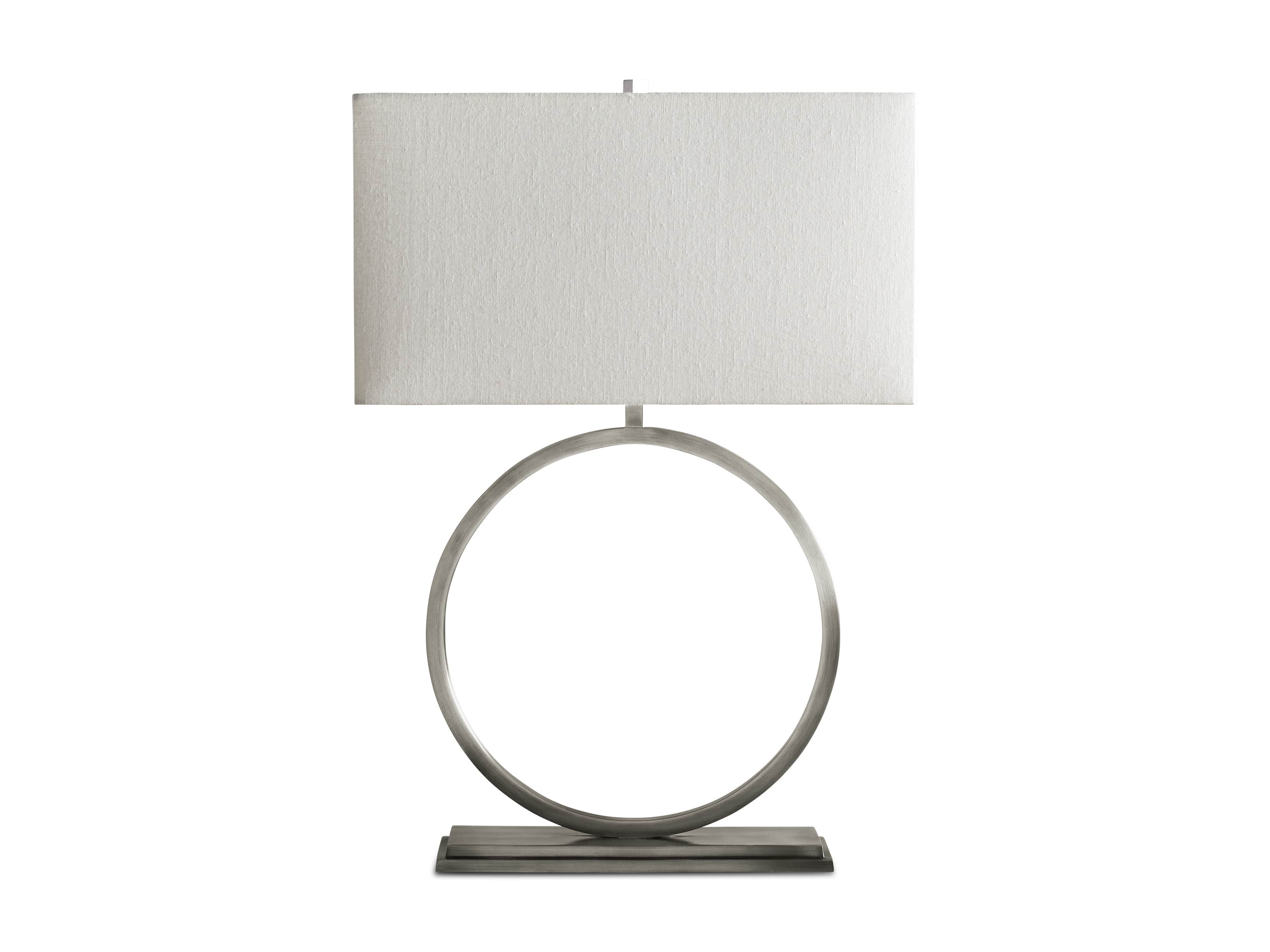 Rhys Table Lamp in Antique Nickel, slide 7 of 7