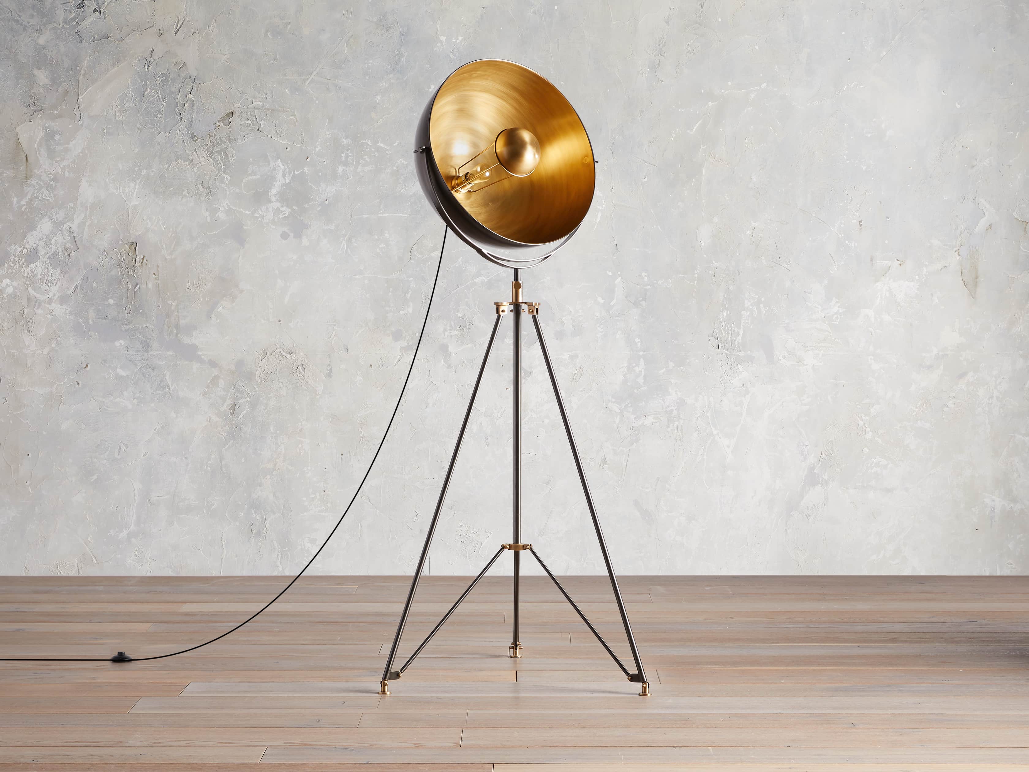 Retro Tripod Floor Lamp, slide 3 of 10
