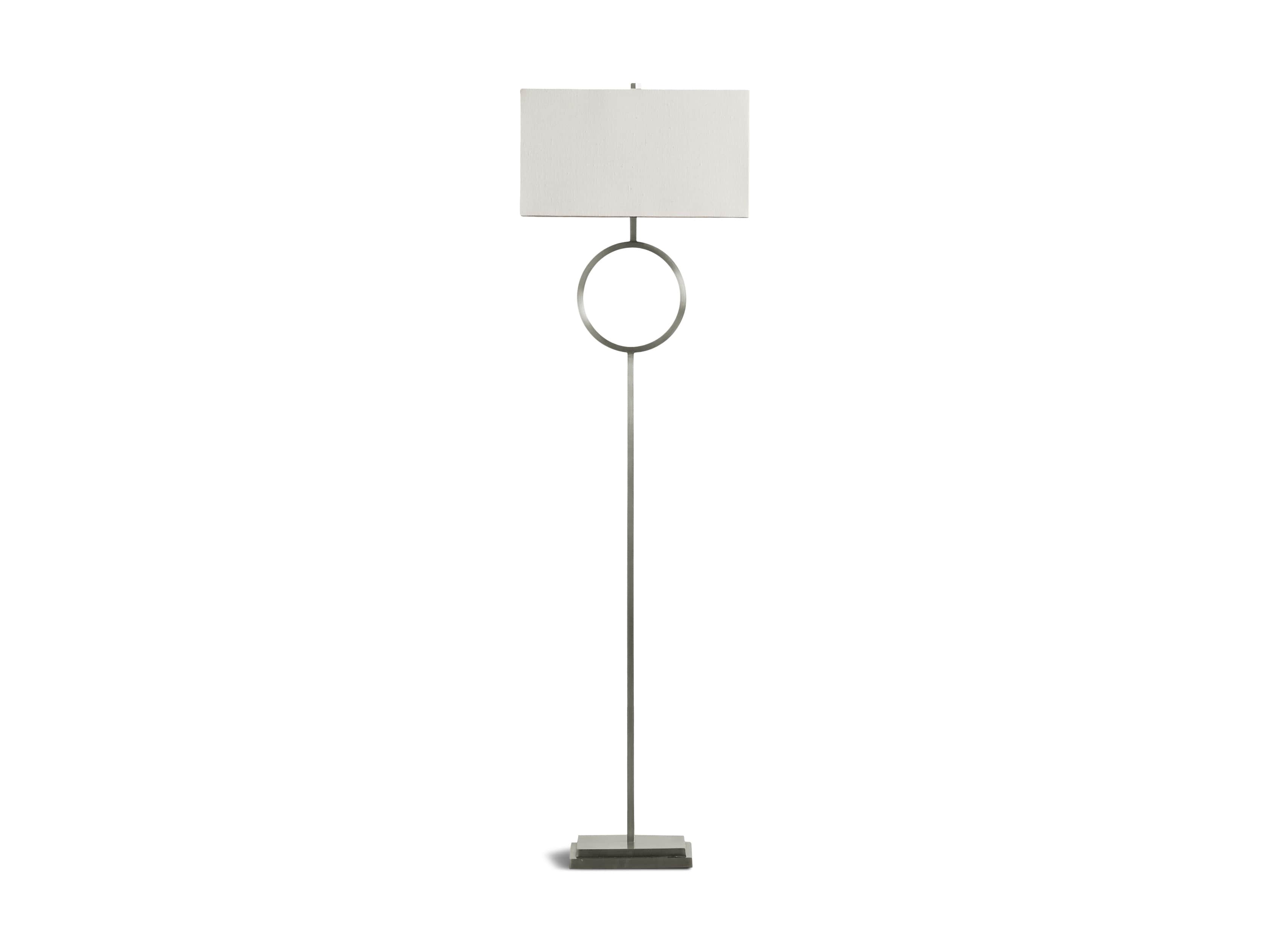 Rhys Nickel Floor Lamp, slide 5 of 5