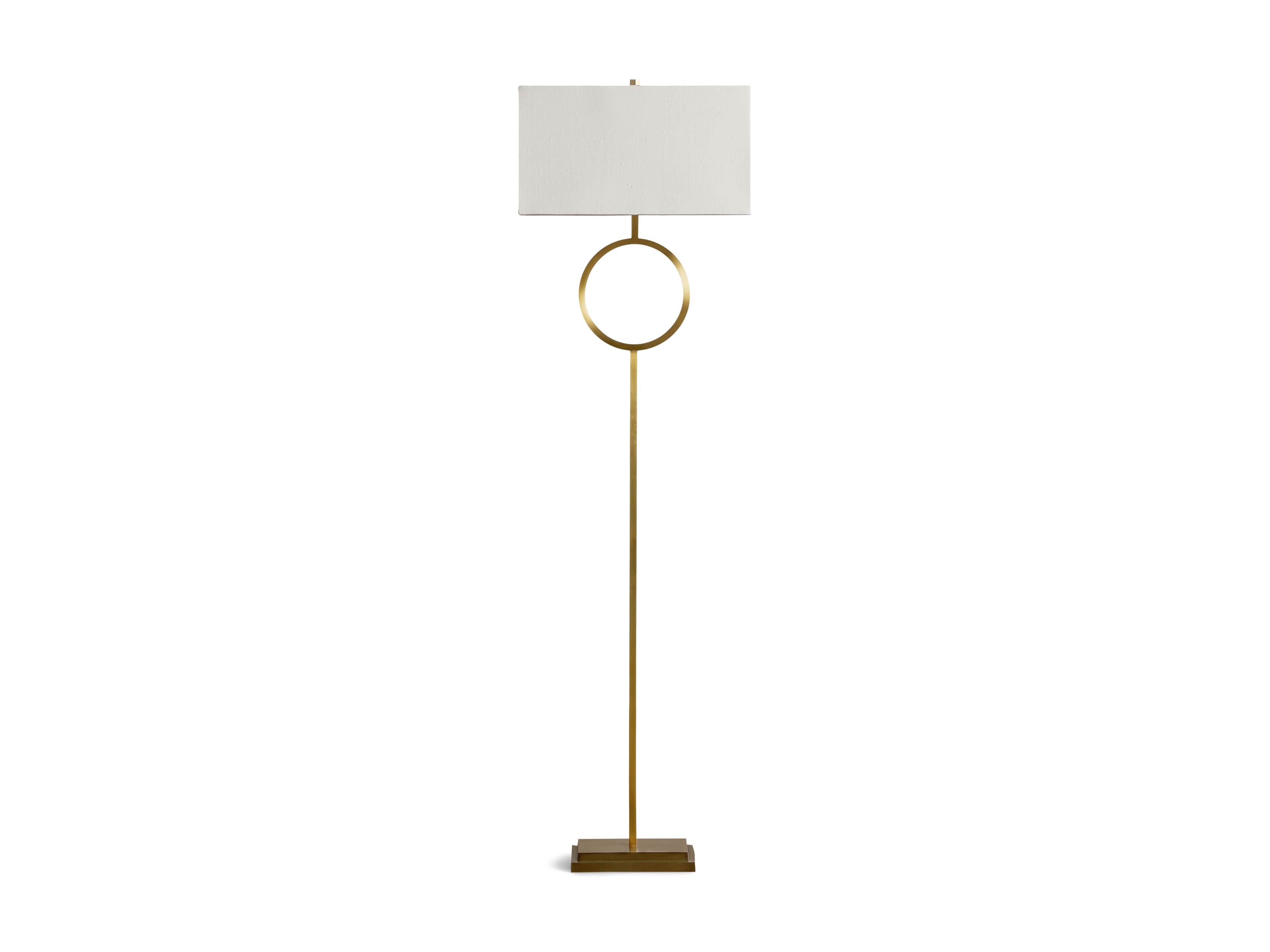 Rhys Brass Floor Lamp, slide 6 of 6