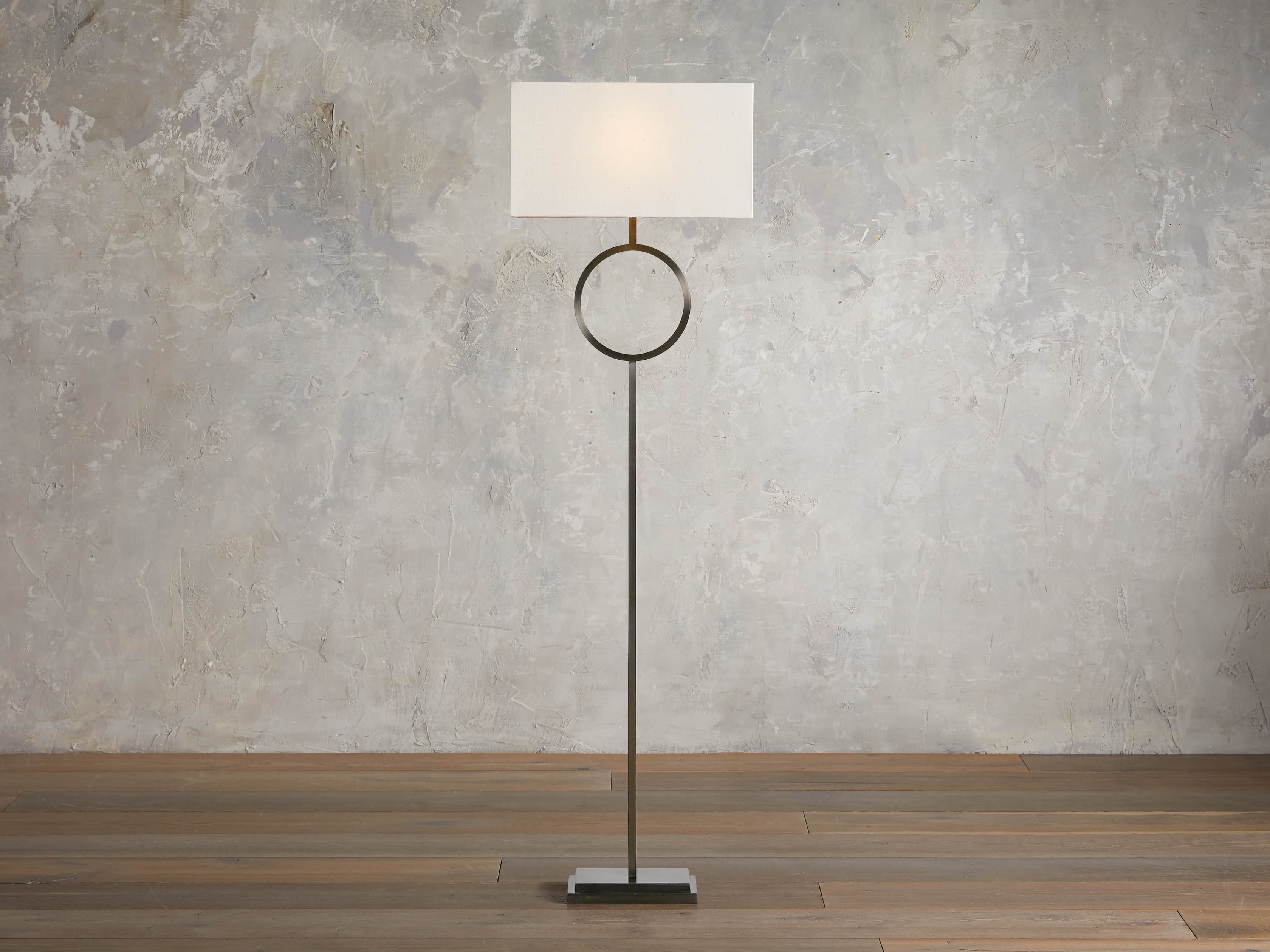 Rhys Bronze Floor Lamp, slide 1 of 5