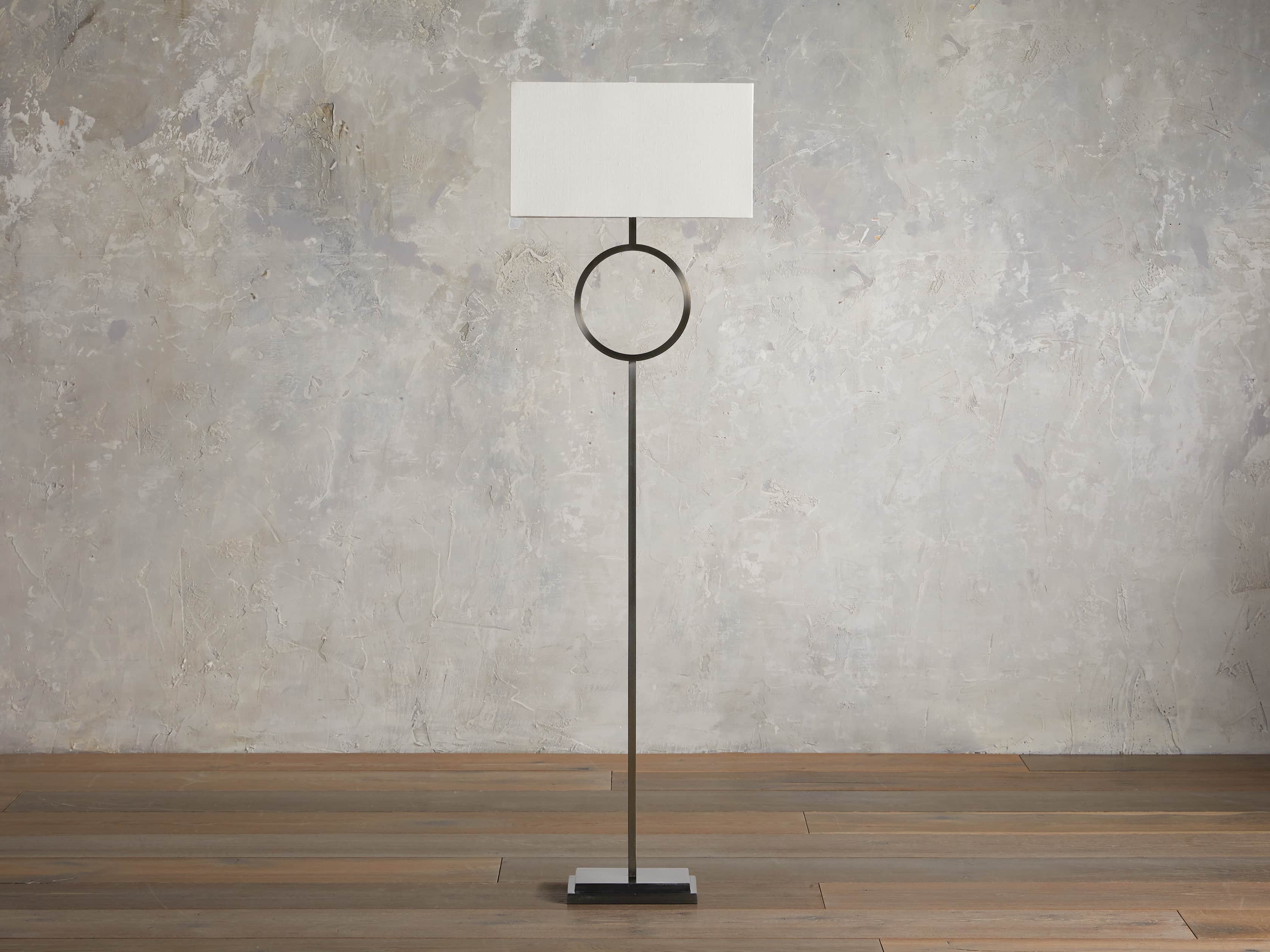 Rhys Bronze Floor Lamp, slide 2 of 5