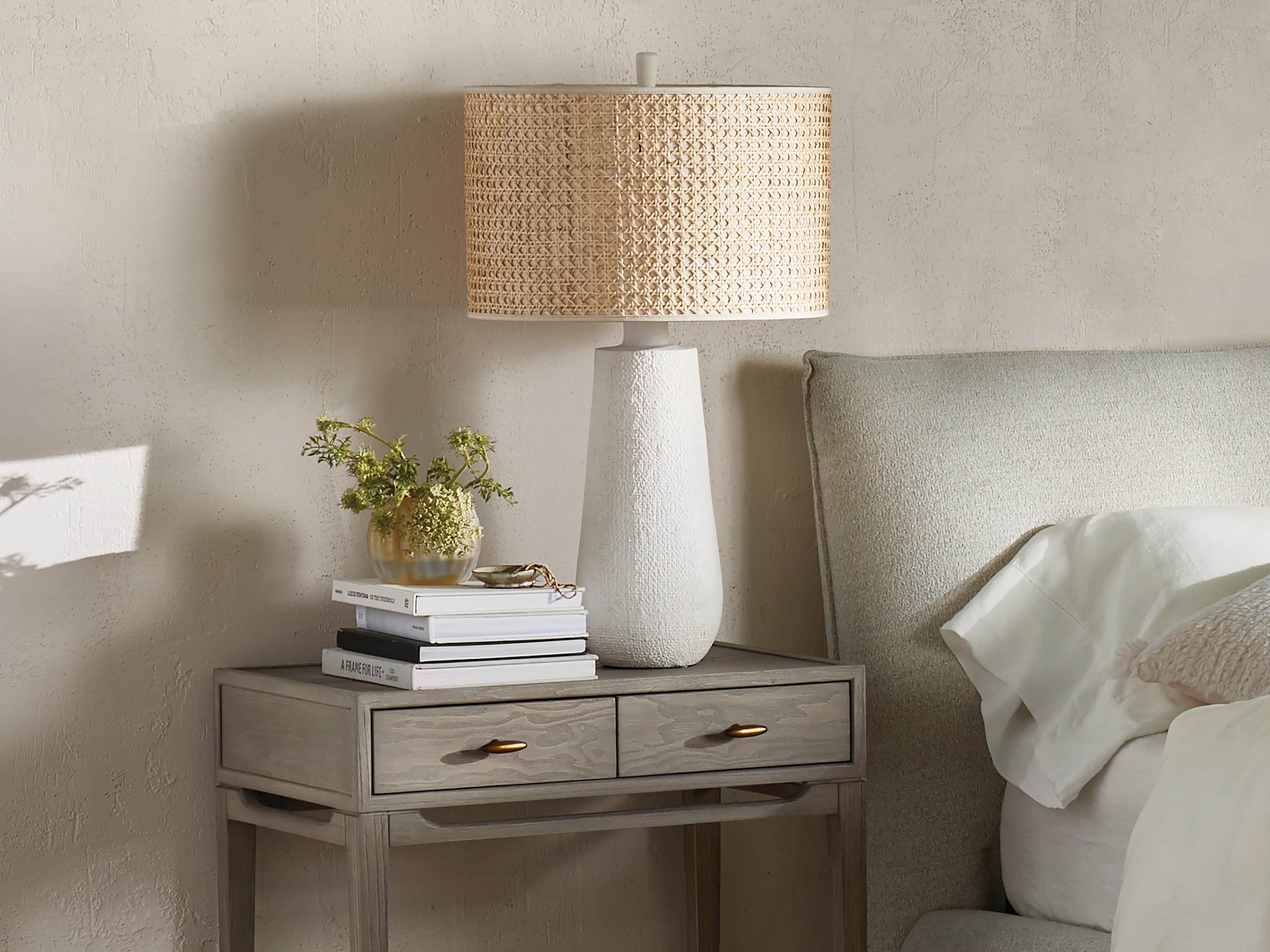 Stucco Table Lamp