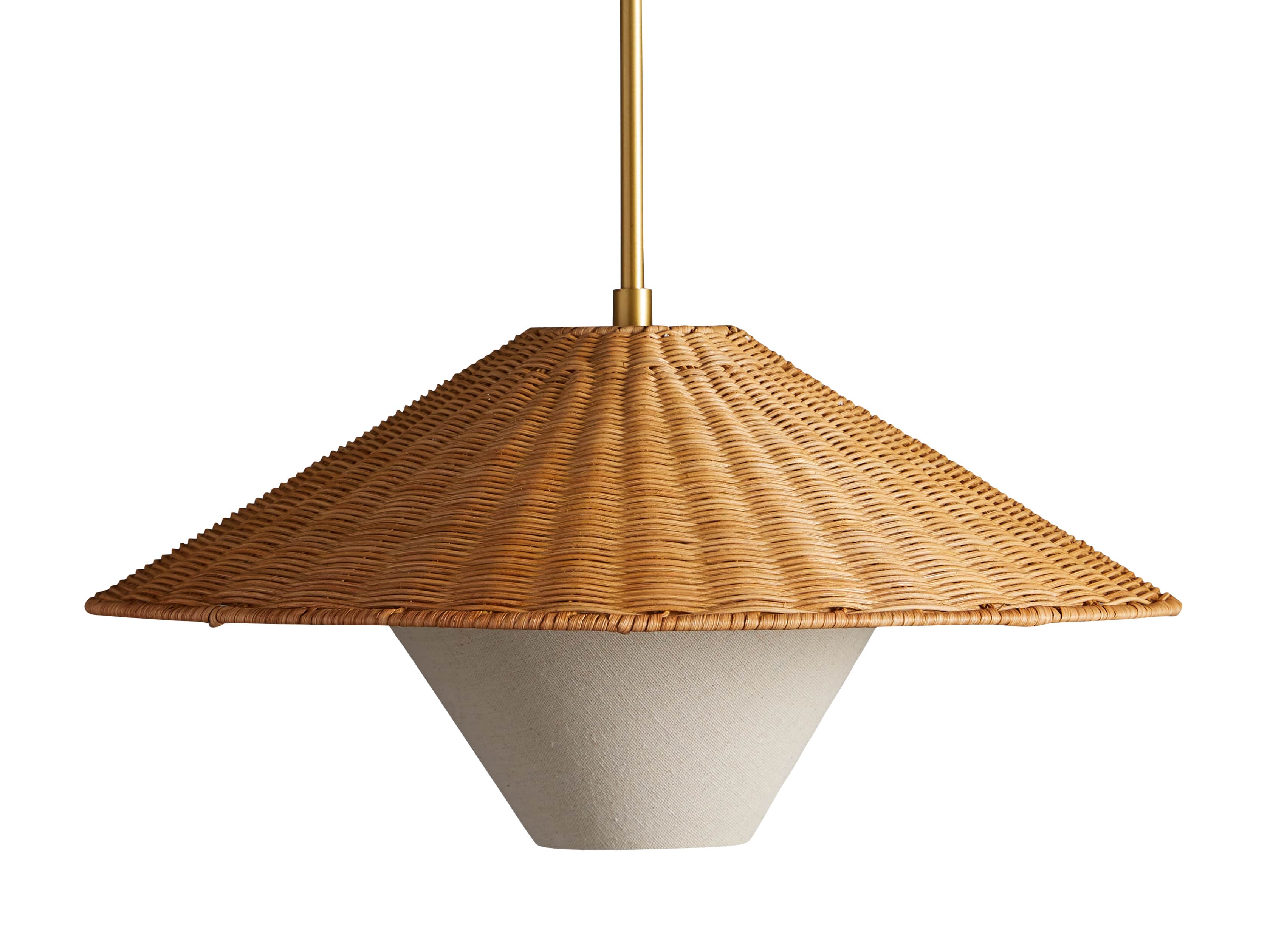 Farrah Rattan Pendant, slide 6 of 6