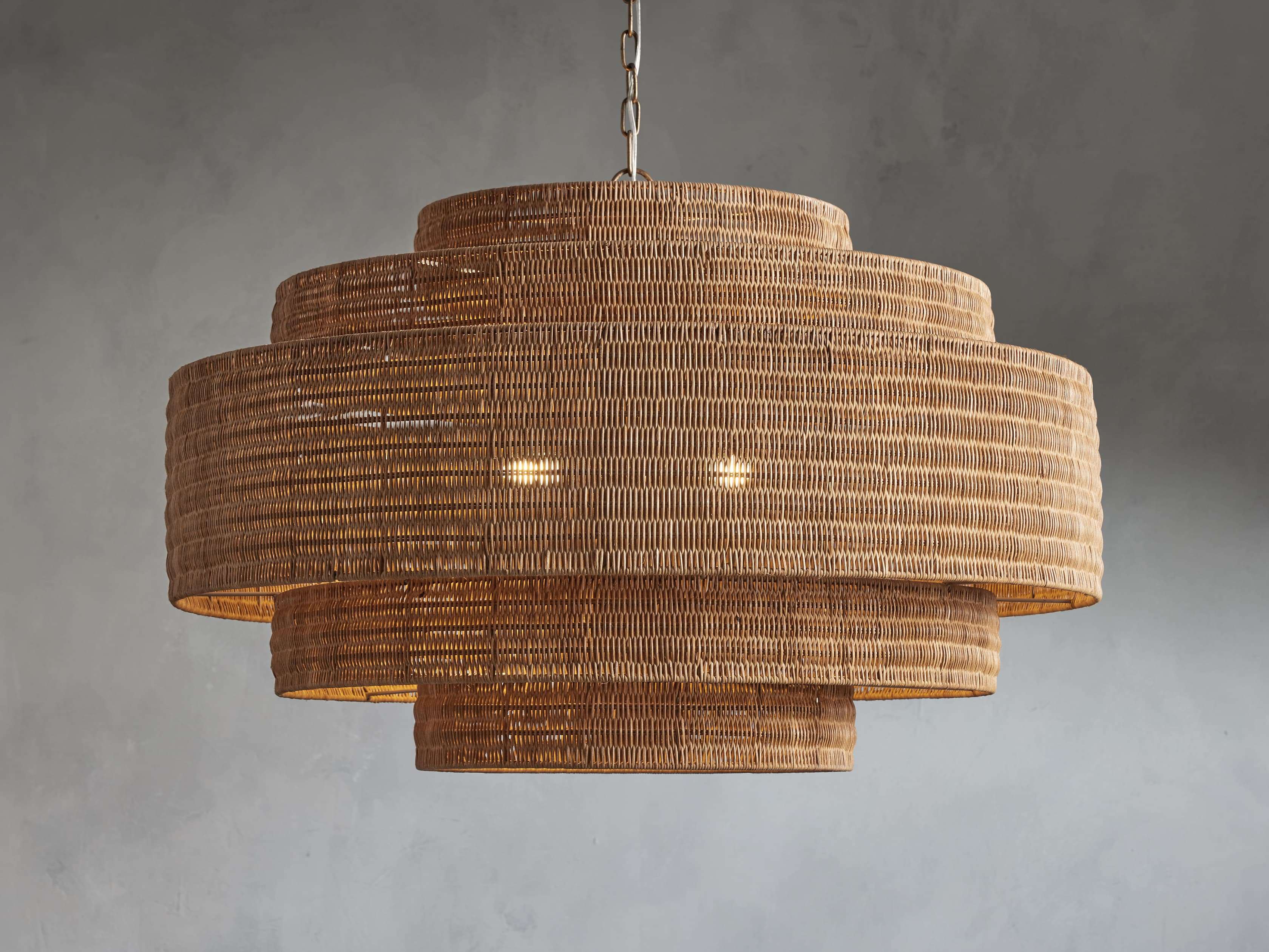 arhaus lighting chandelier