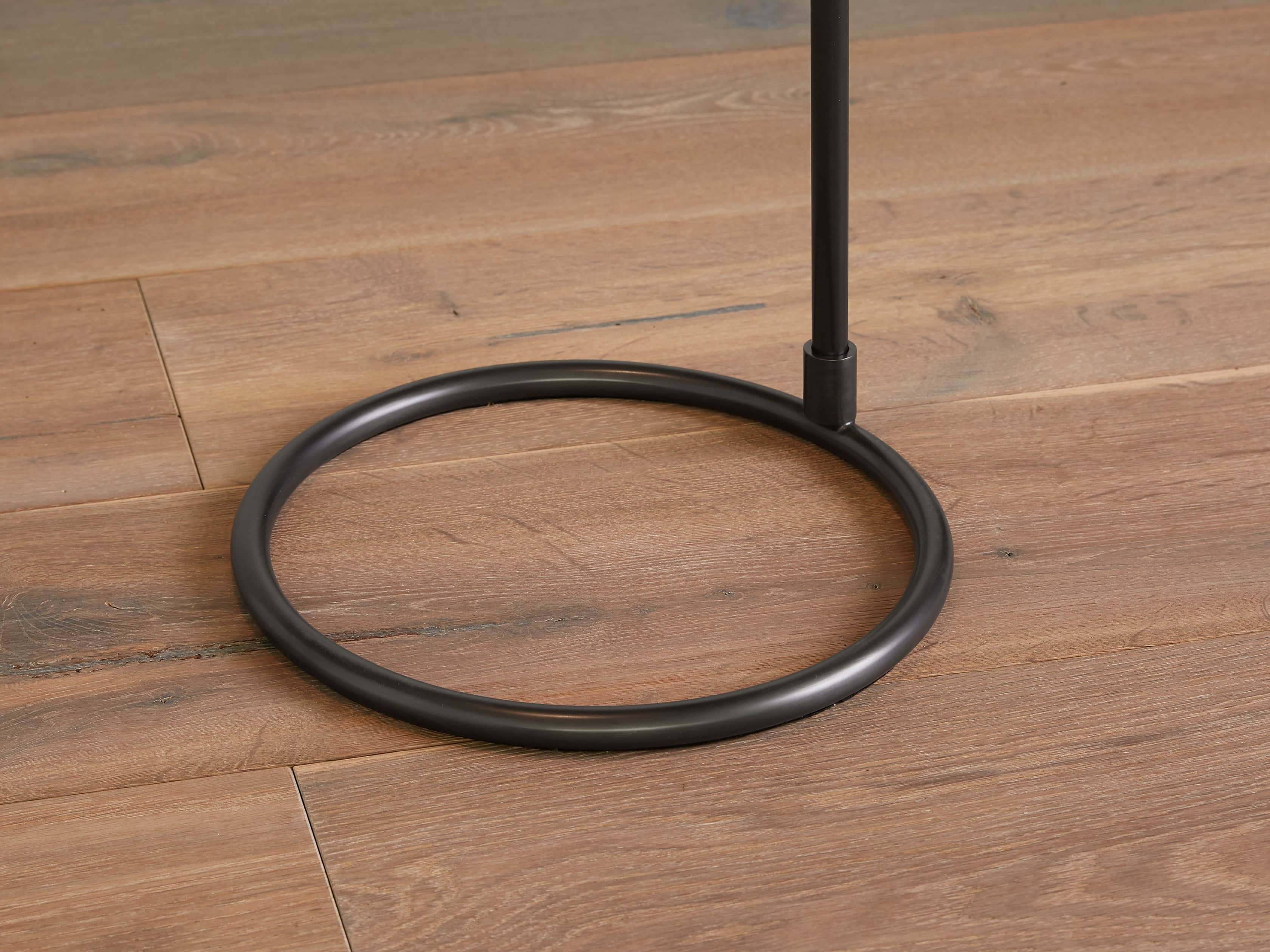 Kellen Bronze Floor Lamp with Linen Shade, slide 4 of 9