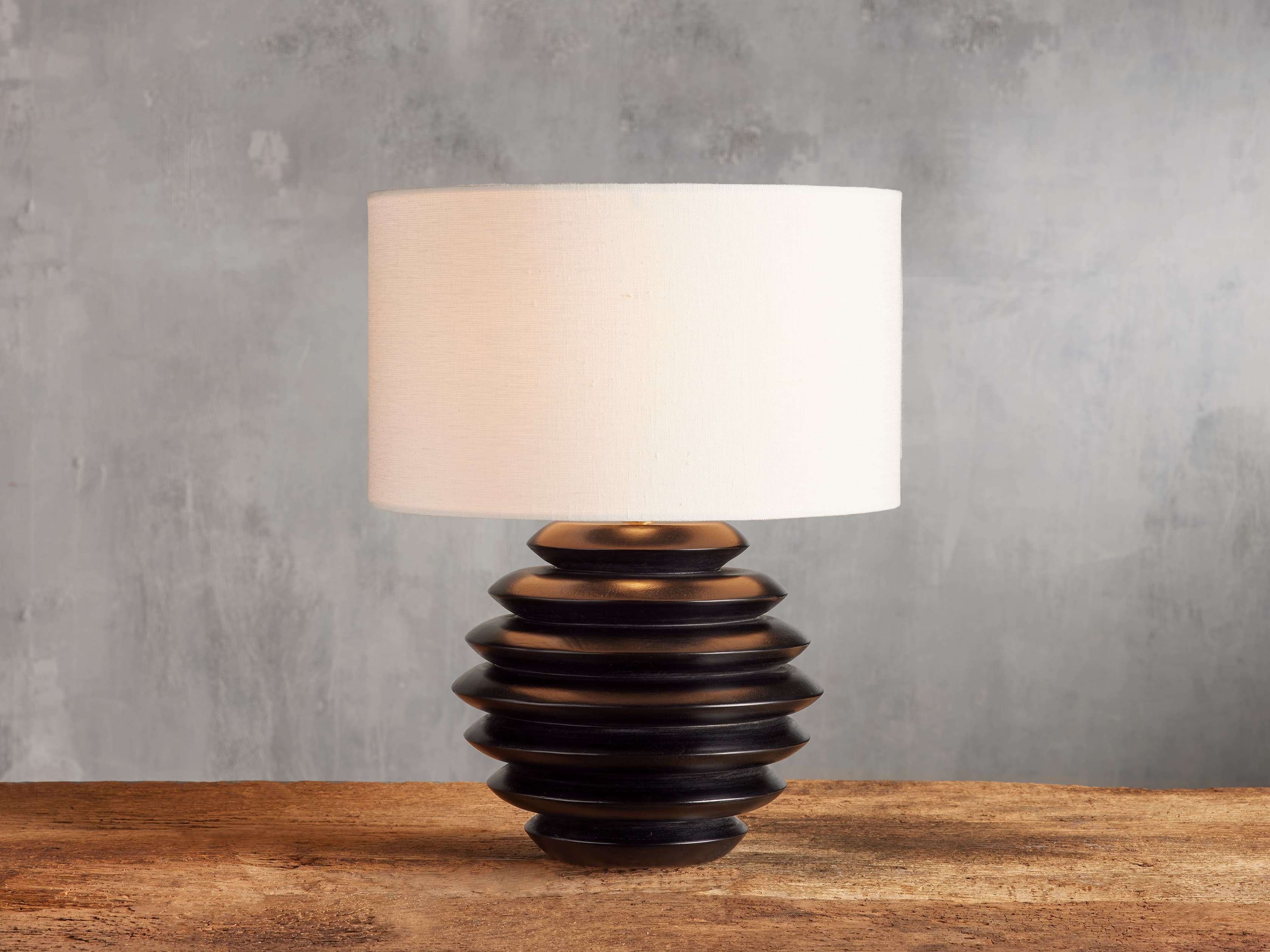 Amaranth Wide Table Lamp – Arhaus
