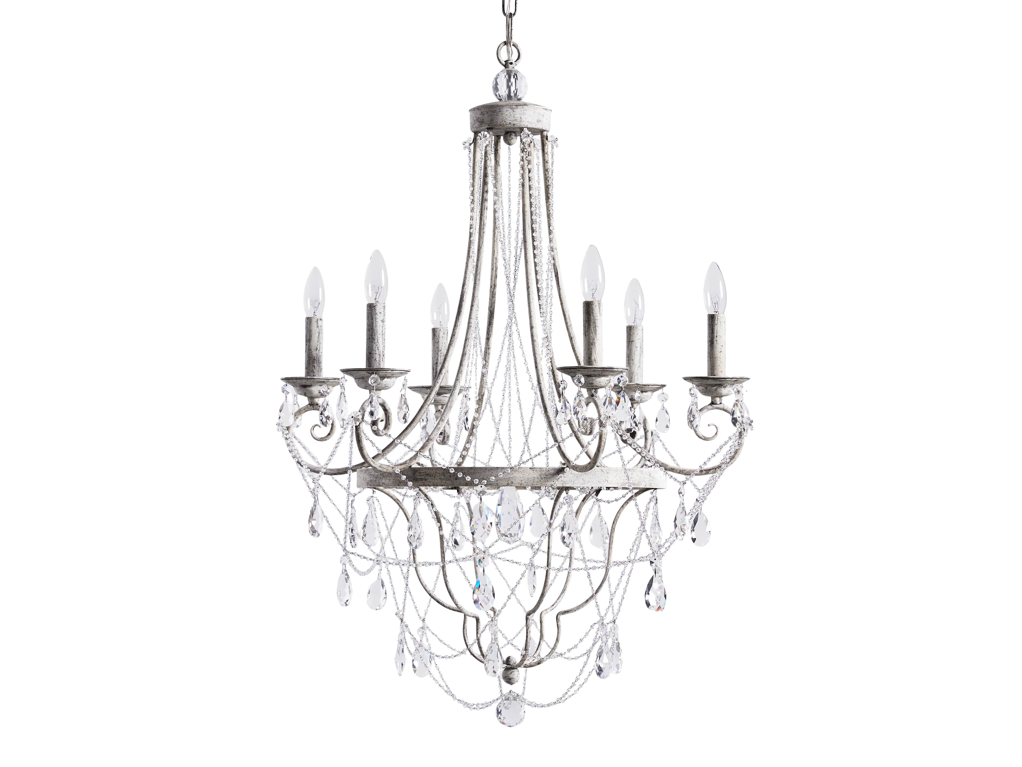 Collier 6 Light Chandelier, slide 7 of 7